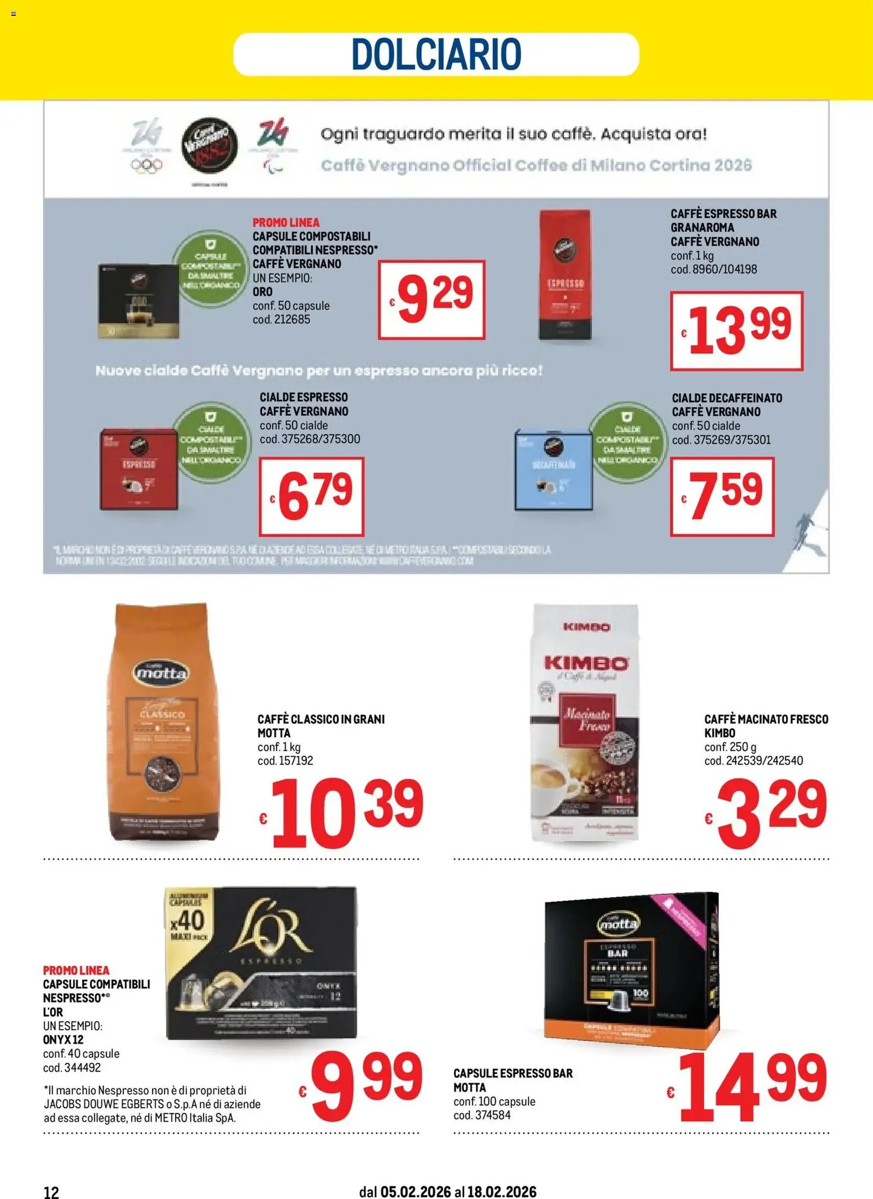 Volantino Metro - volantino valido dal 05/02/2026 pagina 12 di 48