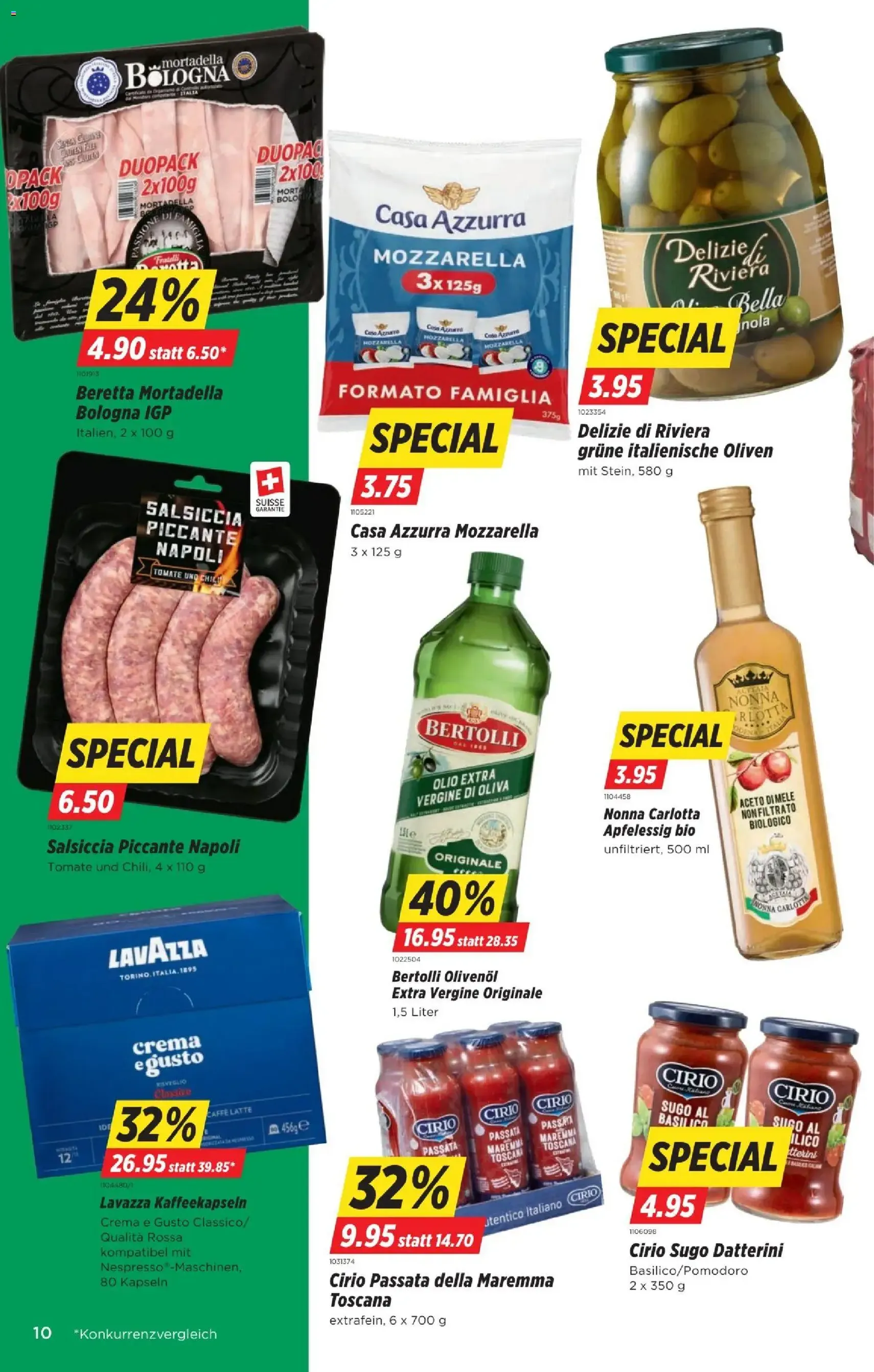 Denner aktionen - Gültiger Prospekt ab 23.04.2026, Seite 10 von insgesamt 22