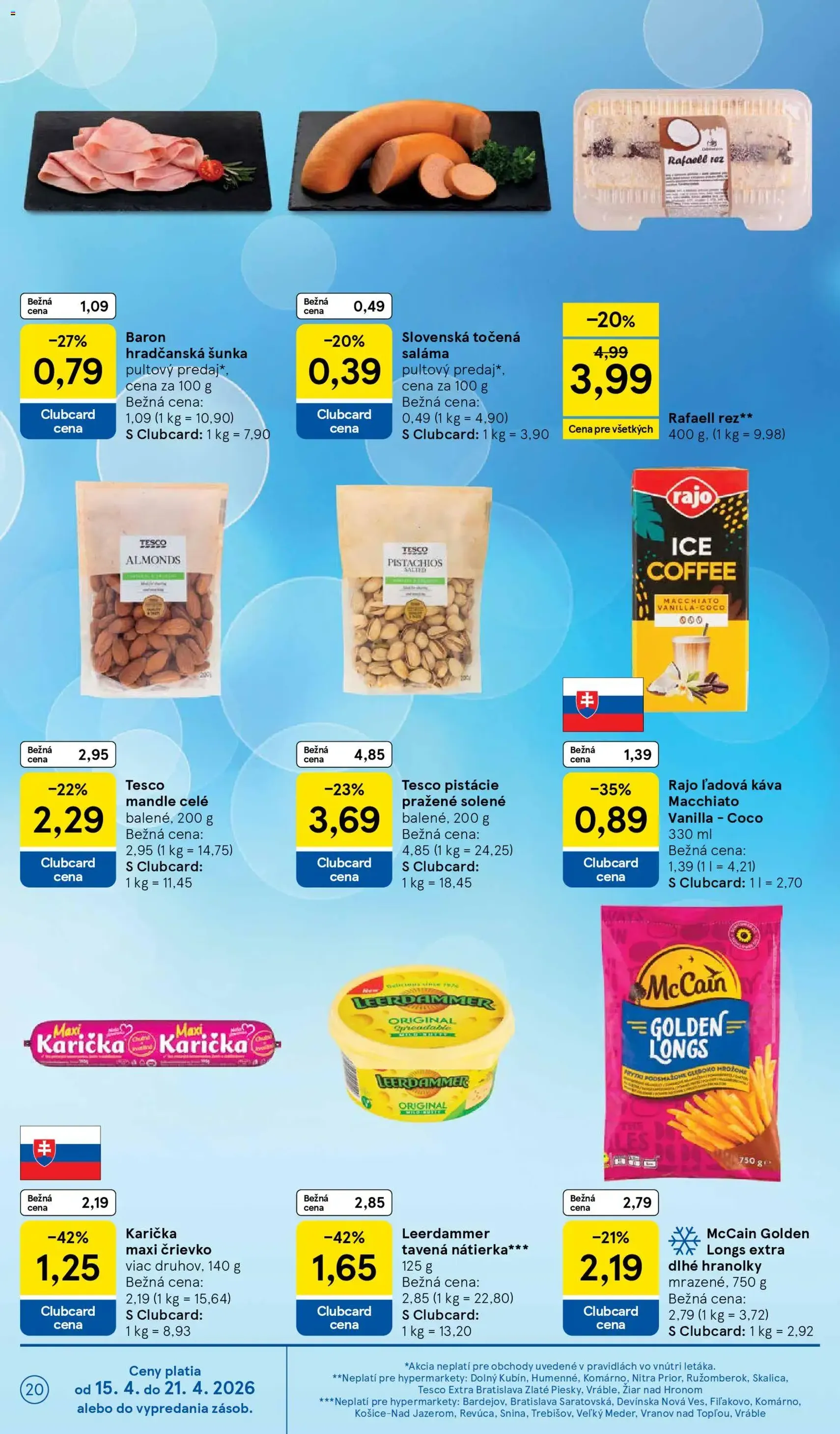 Tesco Hypermarket - leták - platný leták od 15.04.2026 strana 20 z 37