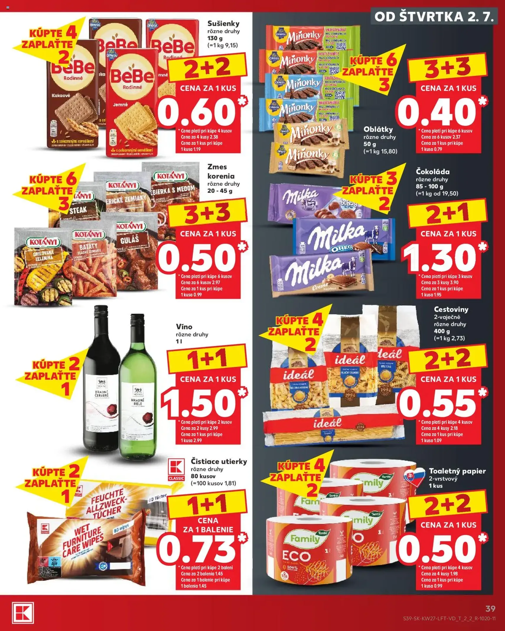 Kaufland leták - platný leták od 02.07.2026 strana 39 z 80
