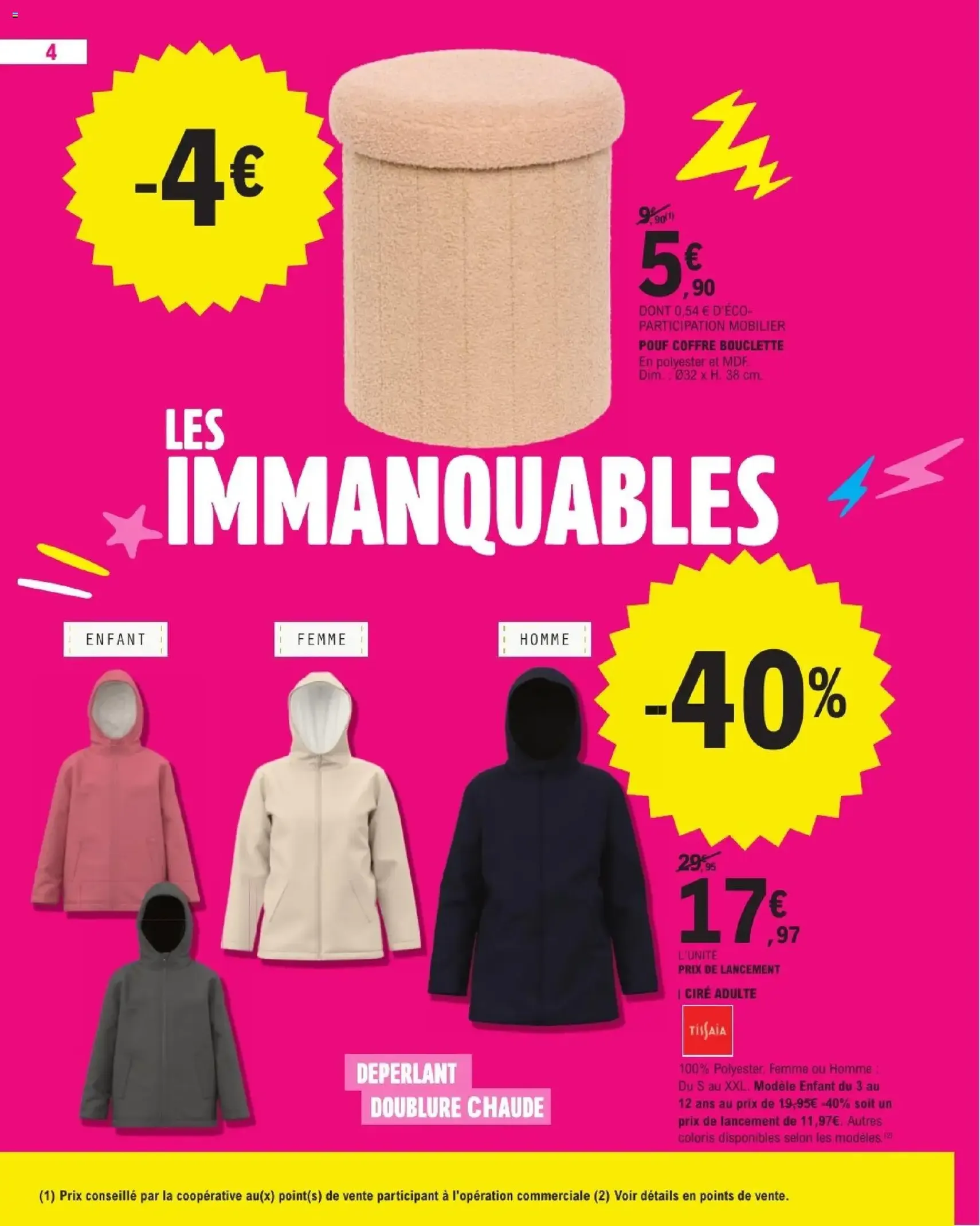 E.Leclerc catalogue - brochure valable à partir du 15/09/2026, page 4 sur 44