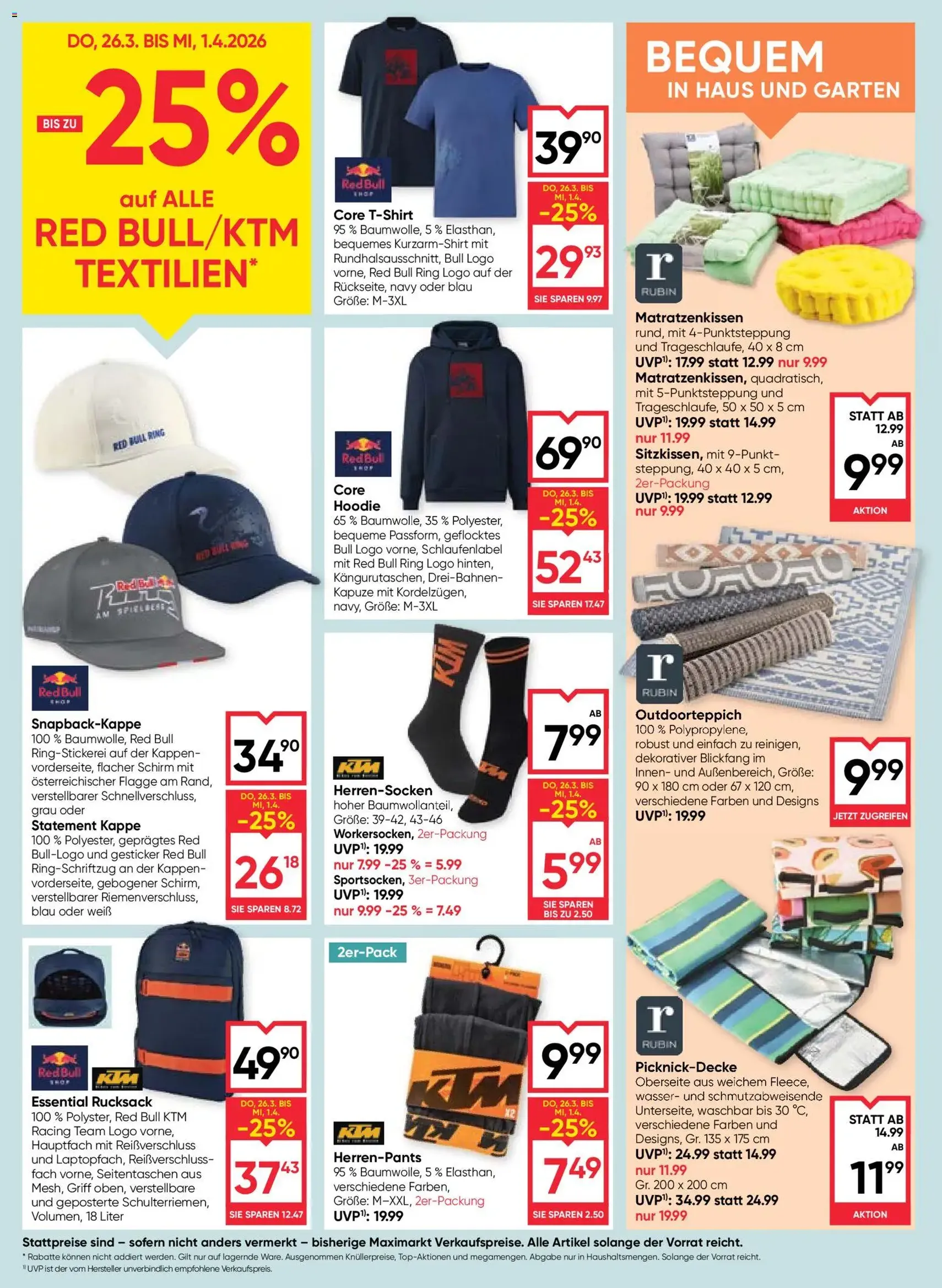 Maximarkt Flugblatt - Gültiger Prospekt ab 26.03.2026, Seite 20 von insgesamt 24