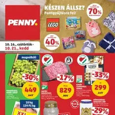 PENNY Akciós újság - szórólap előnézete érvényes 2025.10.16. -tól