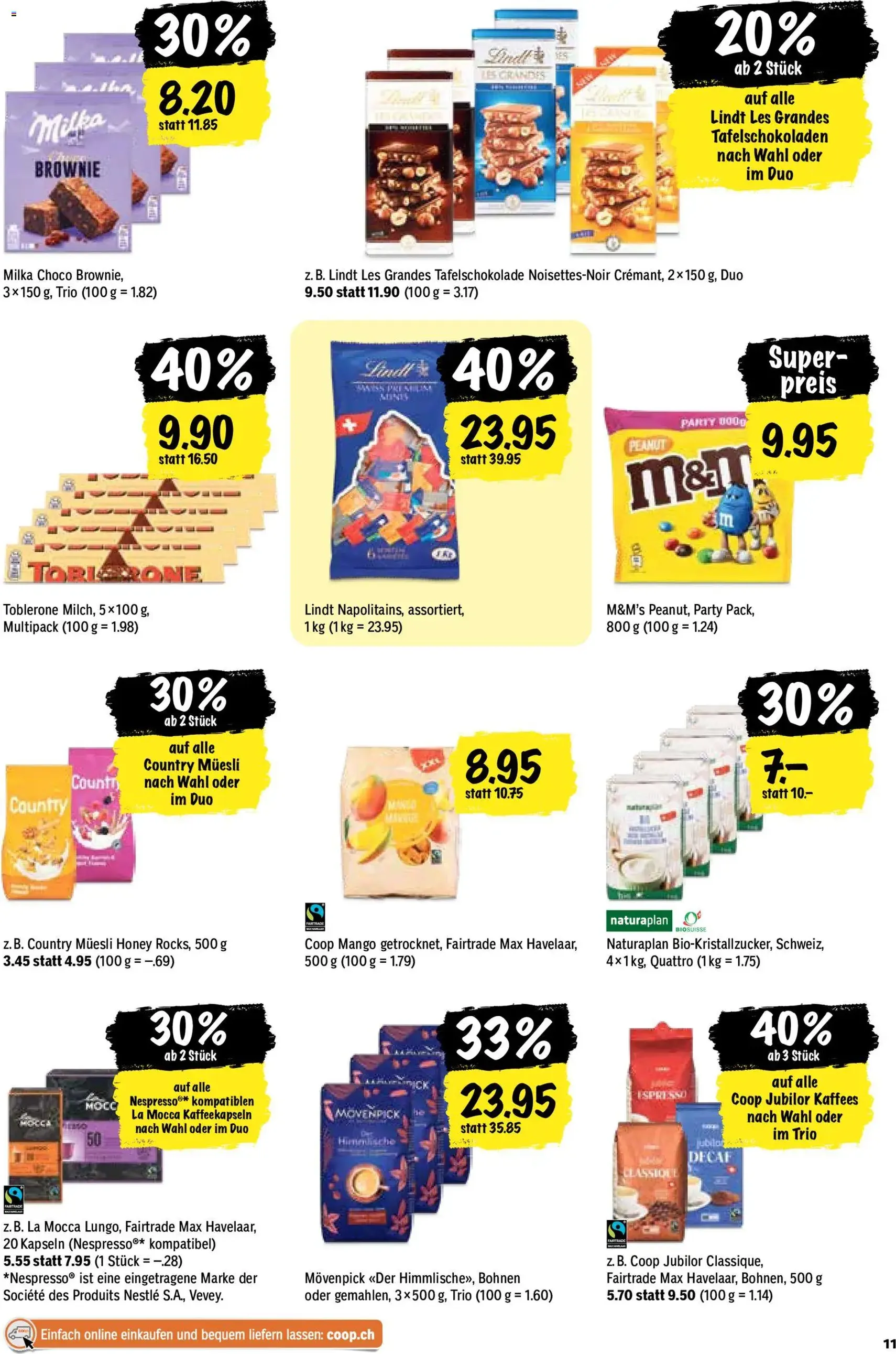 Coop aktionen - Gültiger Prospekt ab 09.07.2026, Seite 11 von insgesamt 24