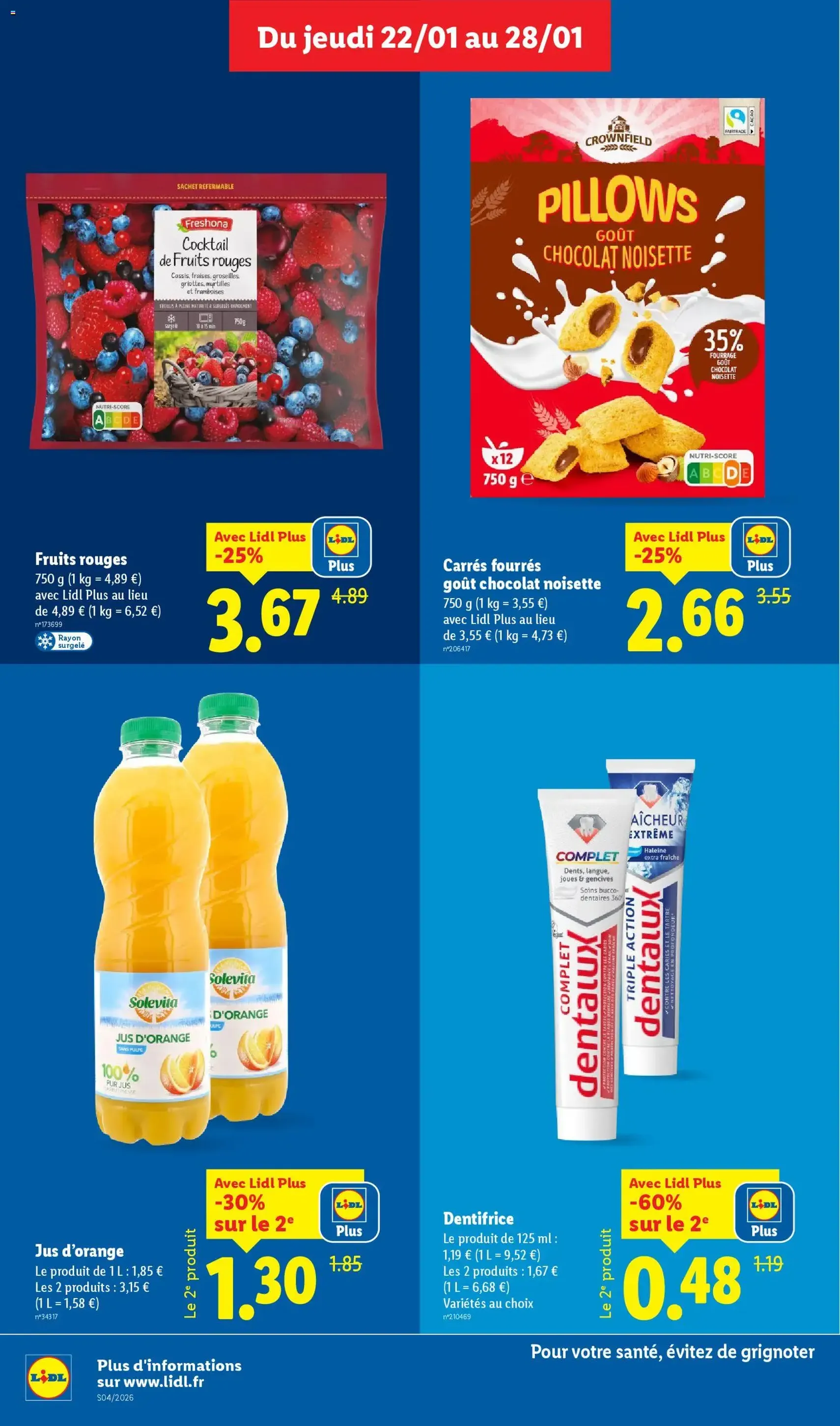 LIDL catalogue semaine 4 - brochure valable à partir du 22/01/2026, page 12 sur 79