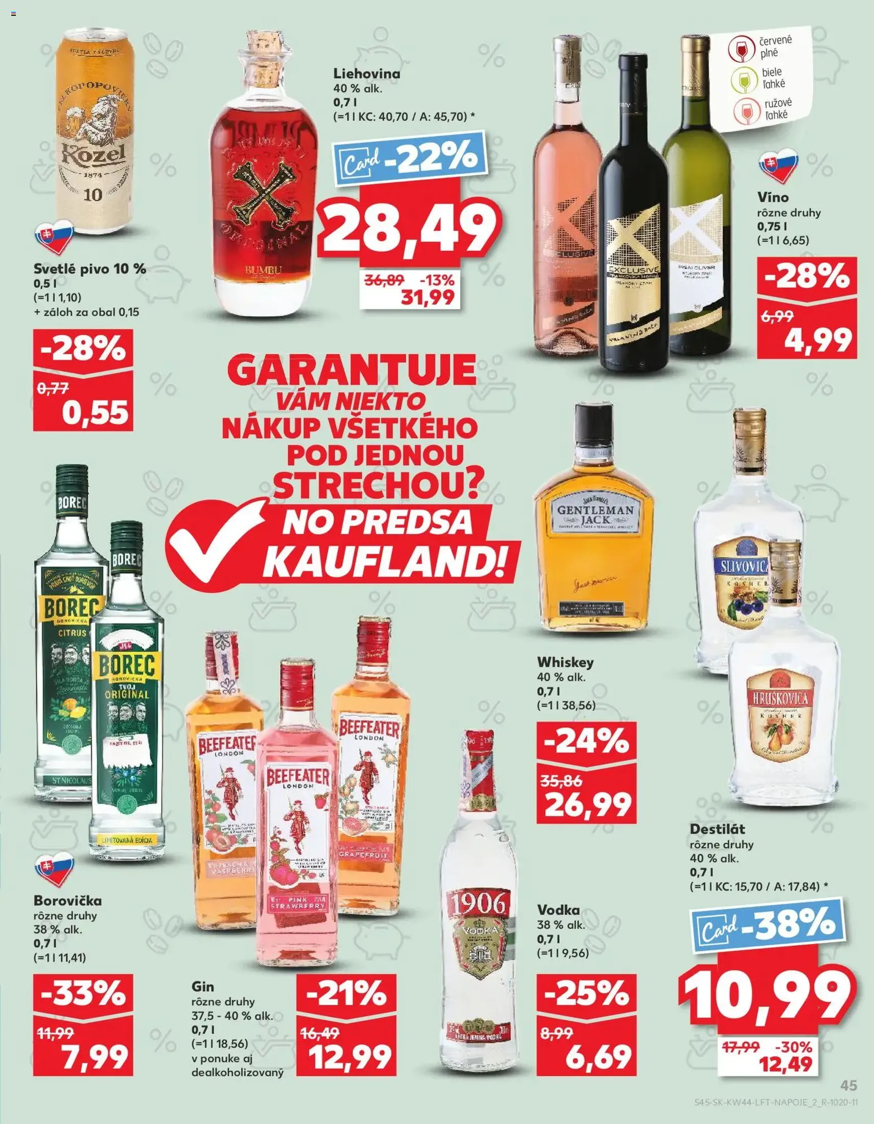 Kaufland SK Bratislava-Devínska Nová Ves - 2025.10.30. érvényes szórólap 45 oldal 78 oldalból Kaufland SK Bratislava-Devínska Nová Ves - 2025.10.30. érvényes szórólap 45 oldal 78 oldalból