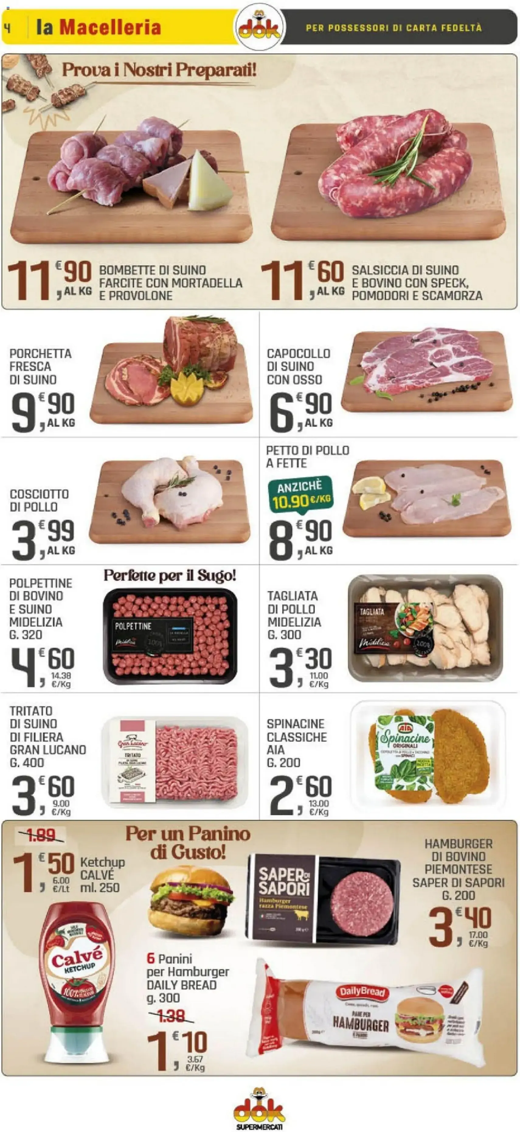 Volantino DOK - volantino valido dal 09/01/2026 pagina 4 di 19