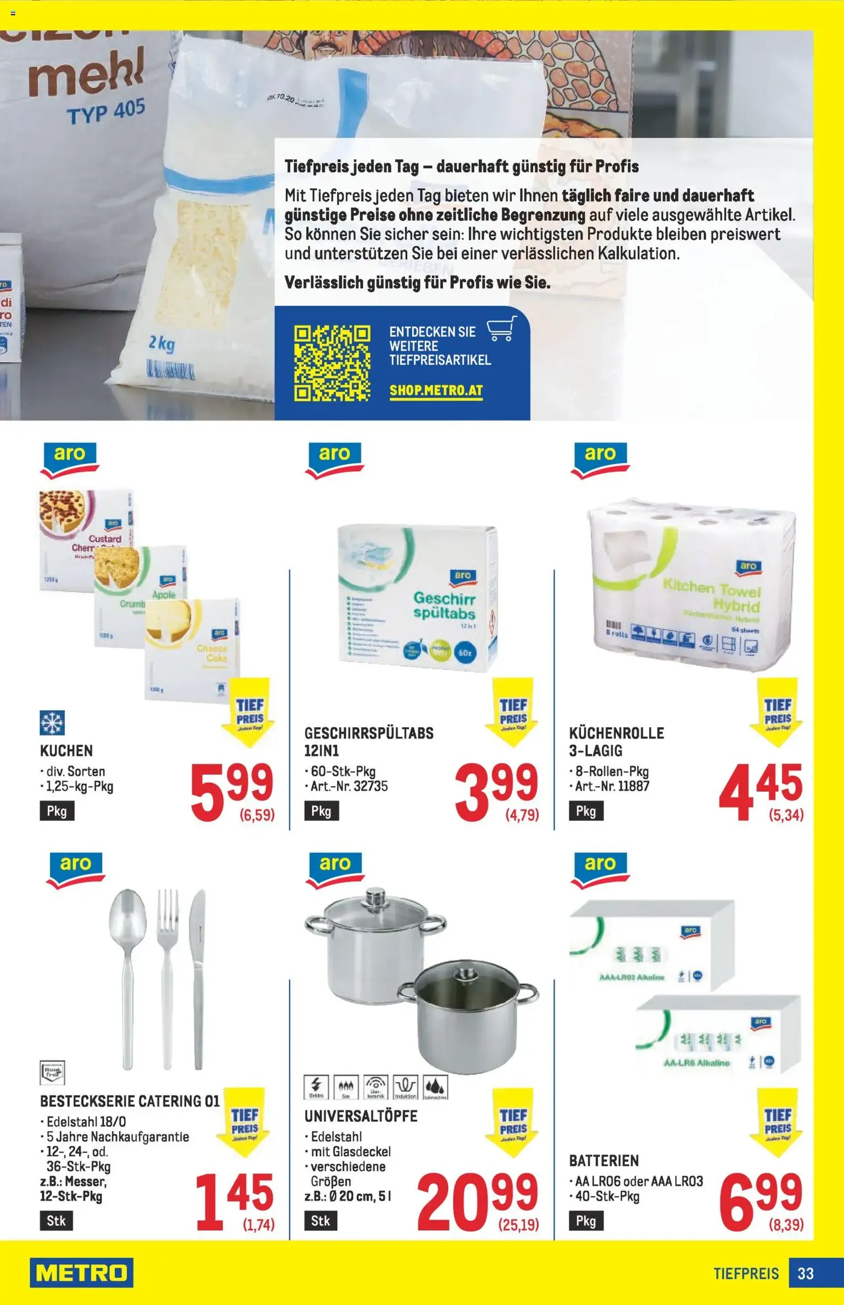Metro Profi - Gültiger Prospekt ab 22.01.2026, Seite 33 von insgesamt 64