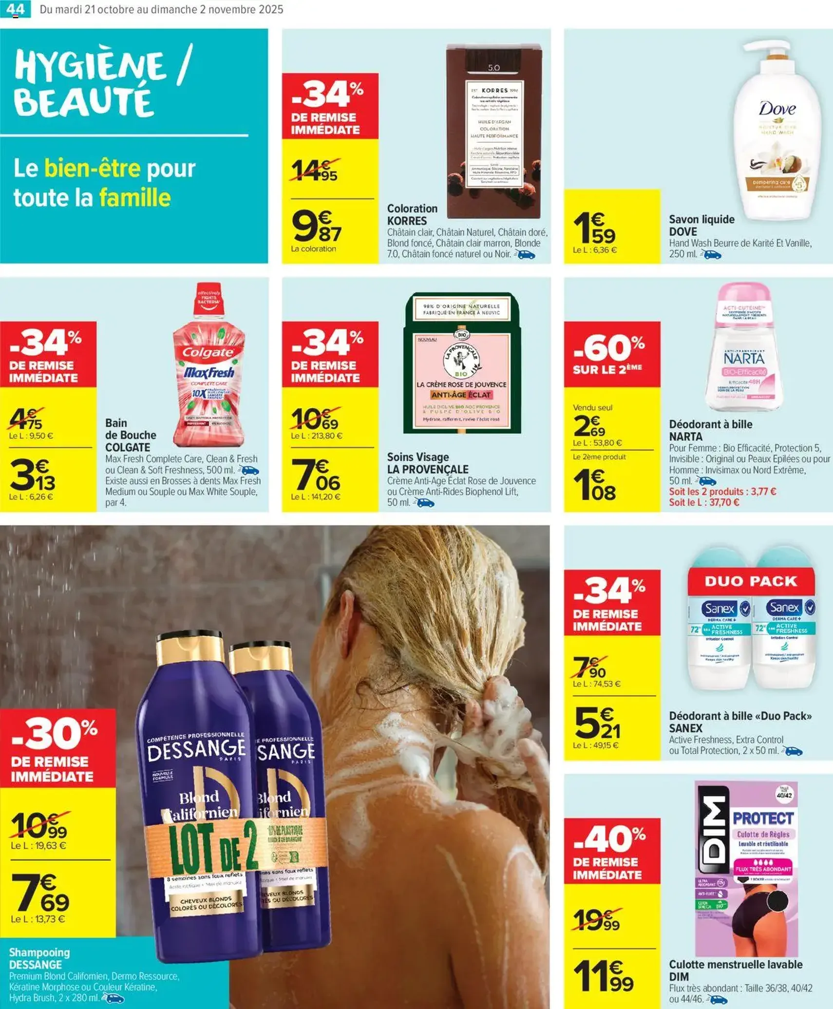 Carrefour Market catalogue semaine 43 - brochure valable à partir du 21/10/2025, page 46 sur 54 Carrefour Market catalogue semaine 43 - brochure valable à partir du 21/10/2025, page 46 sur 54