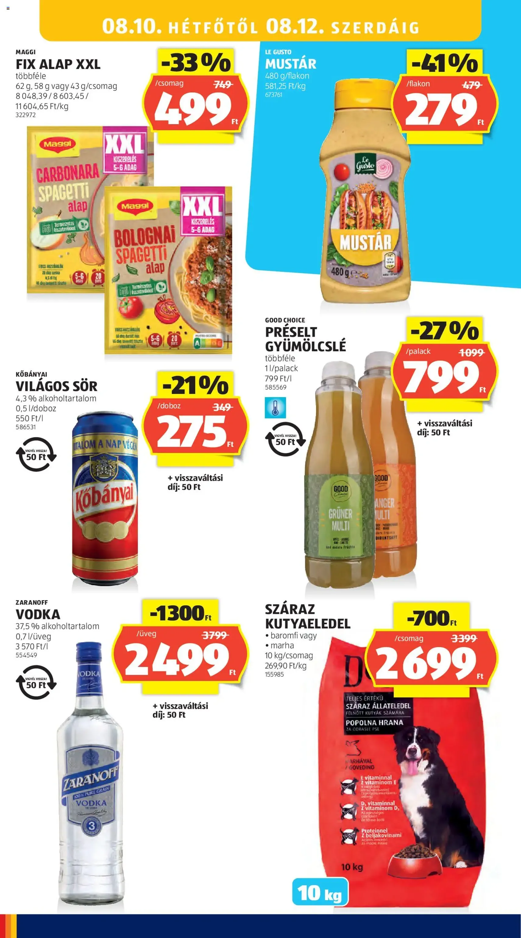 Aldi akciós újság - 2026.08.06. érvényes szórólap 30 oldal 50 oldalból