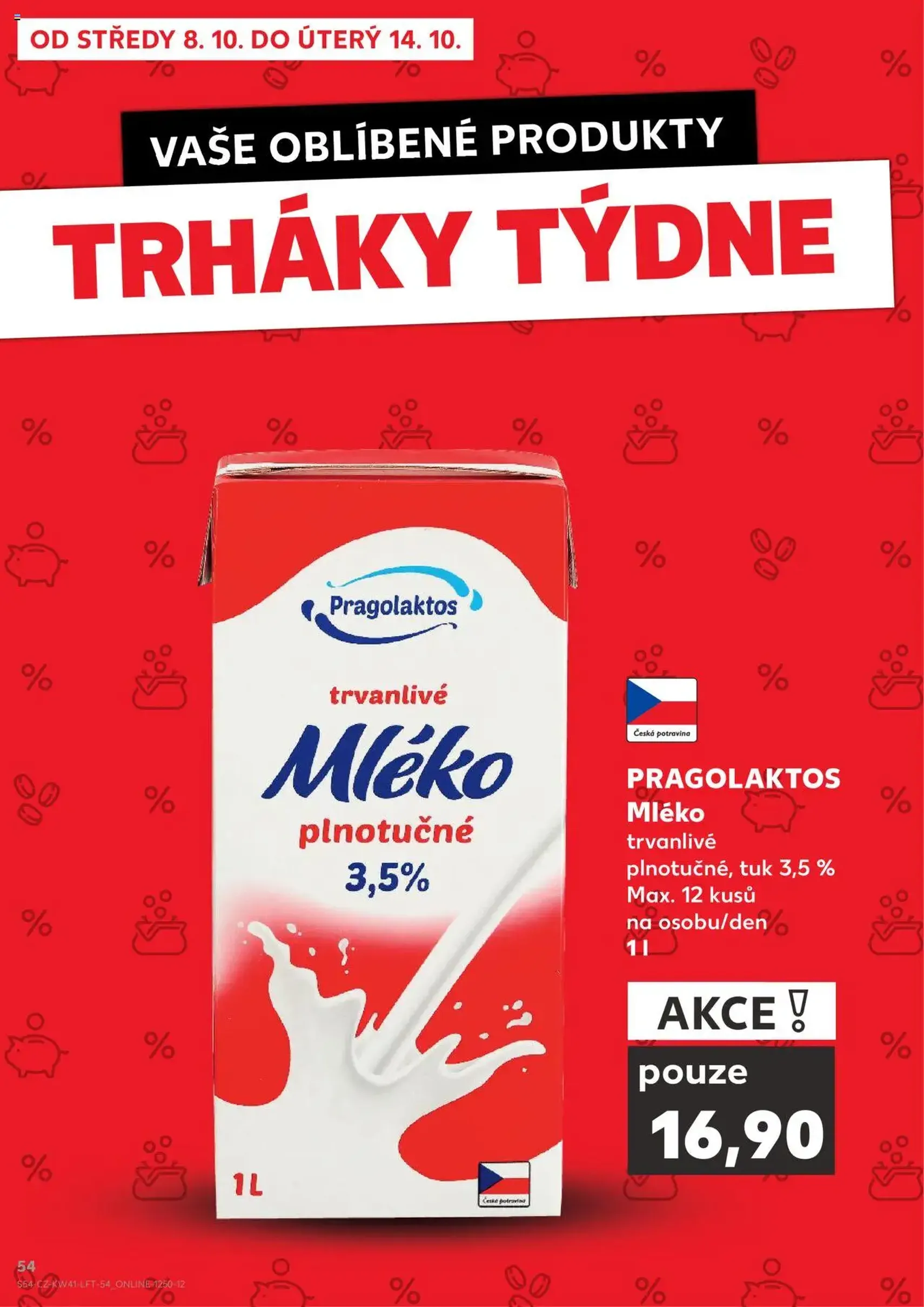 Kaufland leták - platný leták od 08.10.2025 strana 54 z 90