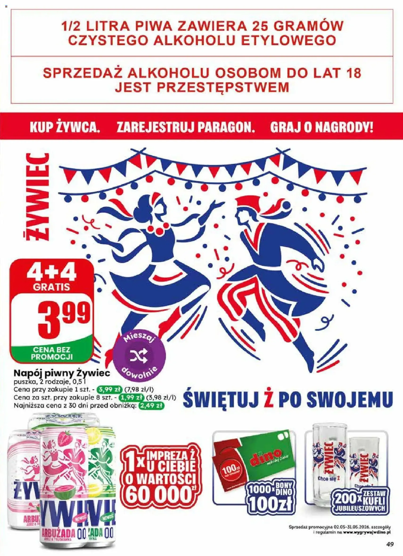 Dino gazetka - ważny gazetka od 27.05.2026 strona 49 z 72