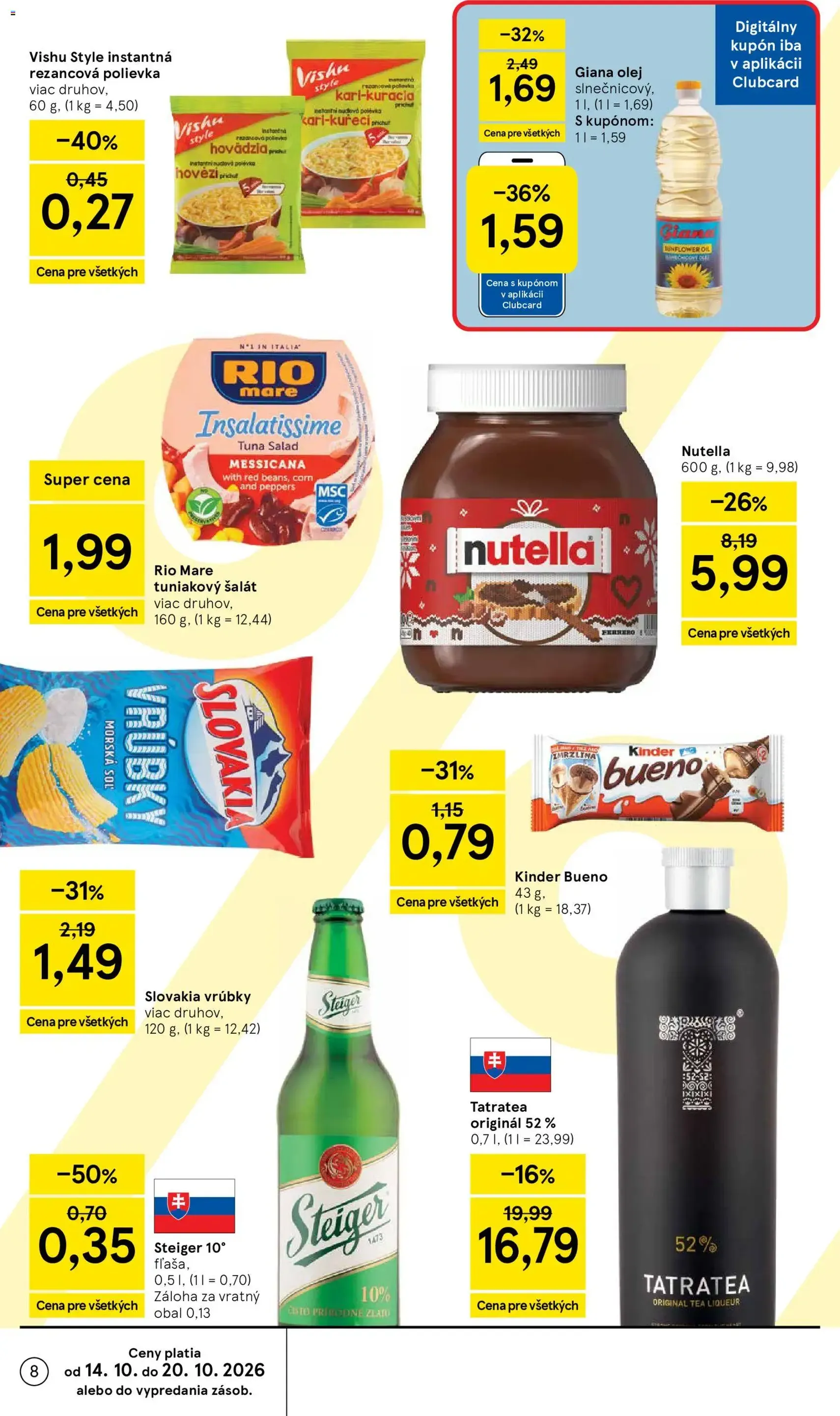 Tesco Hypermarket - leták - platný leták od 14.10.2026 strana 8 z 45