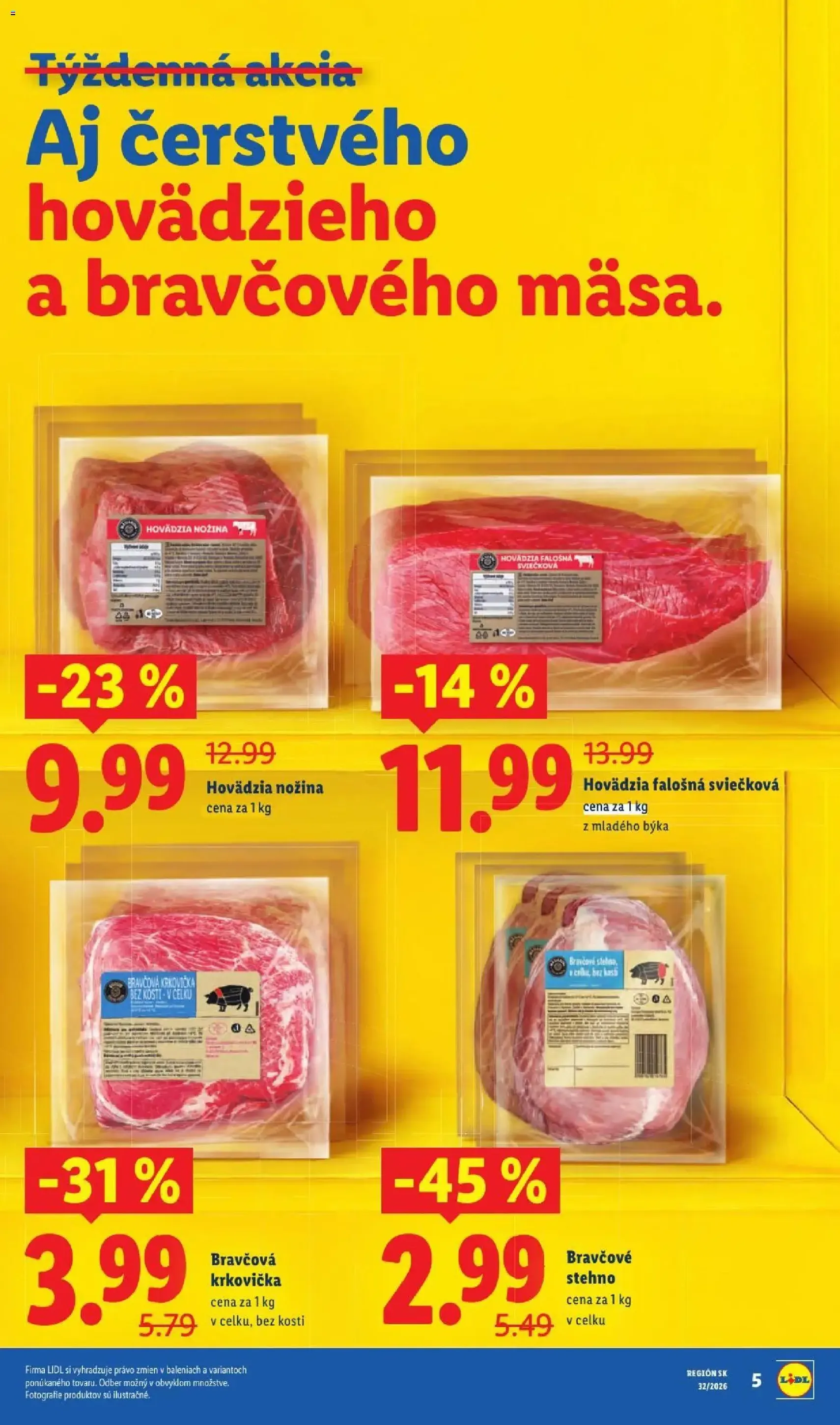 Lidl leták - platný leták od 03.08.2026 strana 7 z 95