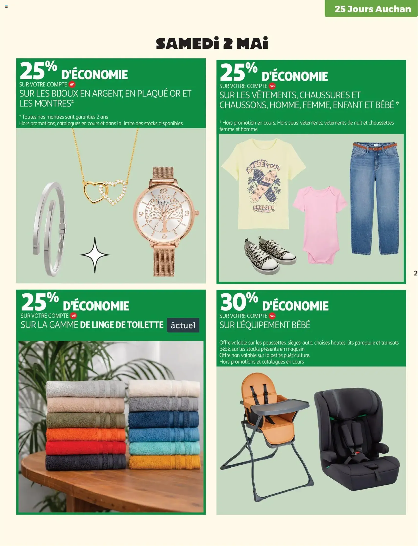 Auchan prospectus - brochure valable à partir du 21/04/2026, page 3 sur 52