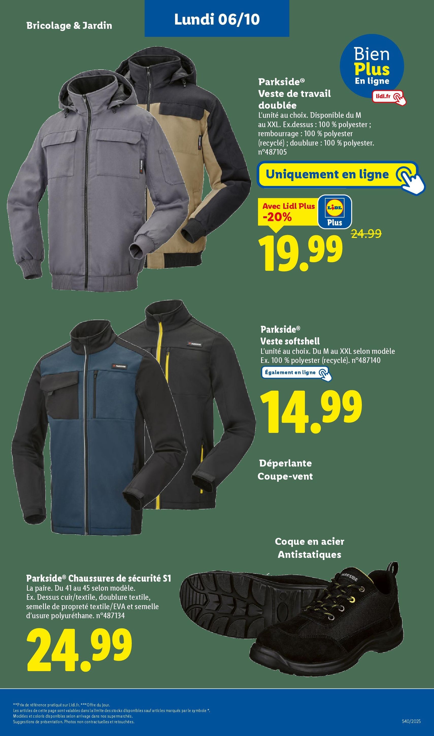 LIDL catalogue semaine 40 - brochure valable à partir du 02/10/2025, page 58 sur 76 LIDL catalogue semaine 40 - brochure valable à partir du 02/10/2025, page 58 sur 76