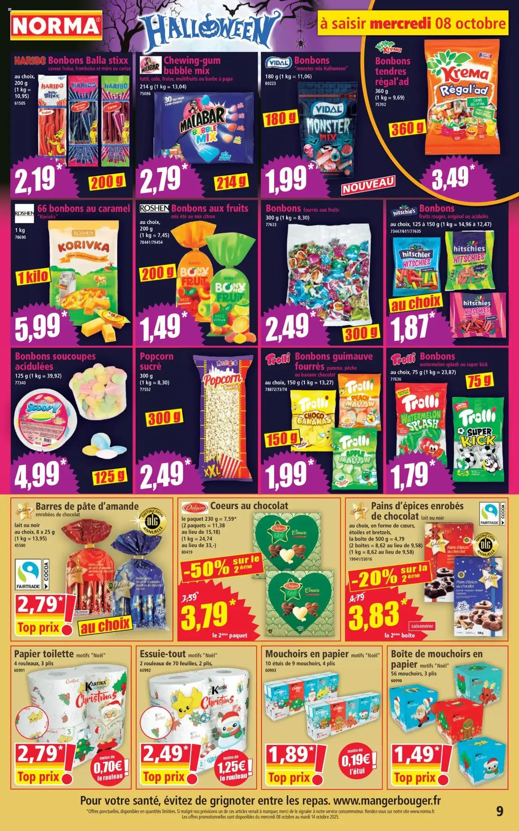 Norma catalogue - brochure valable à partir du 08/10/2025, page 9 sur 14
