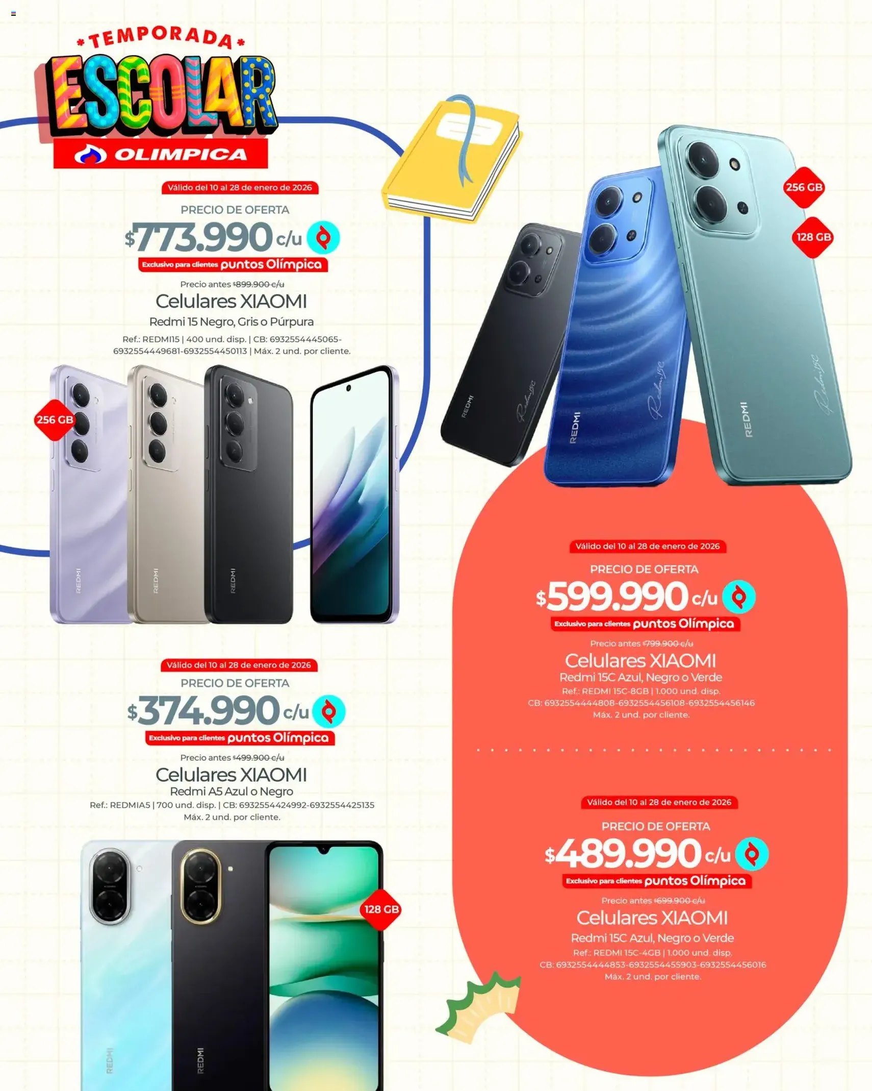 Olímpica - Temporada escolar - folleto válido desde 10/01/2026 página 24 de 37