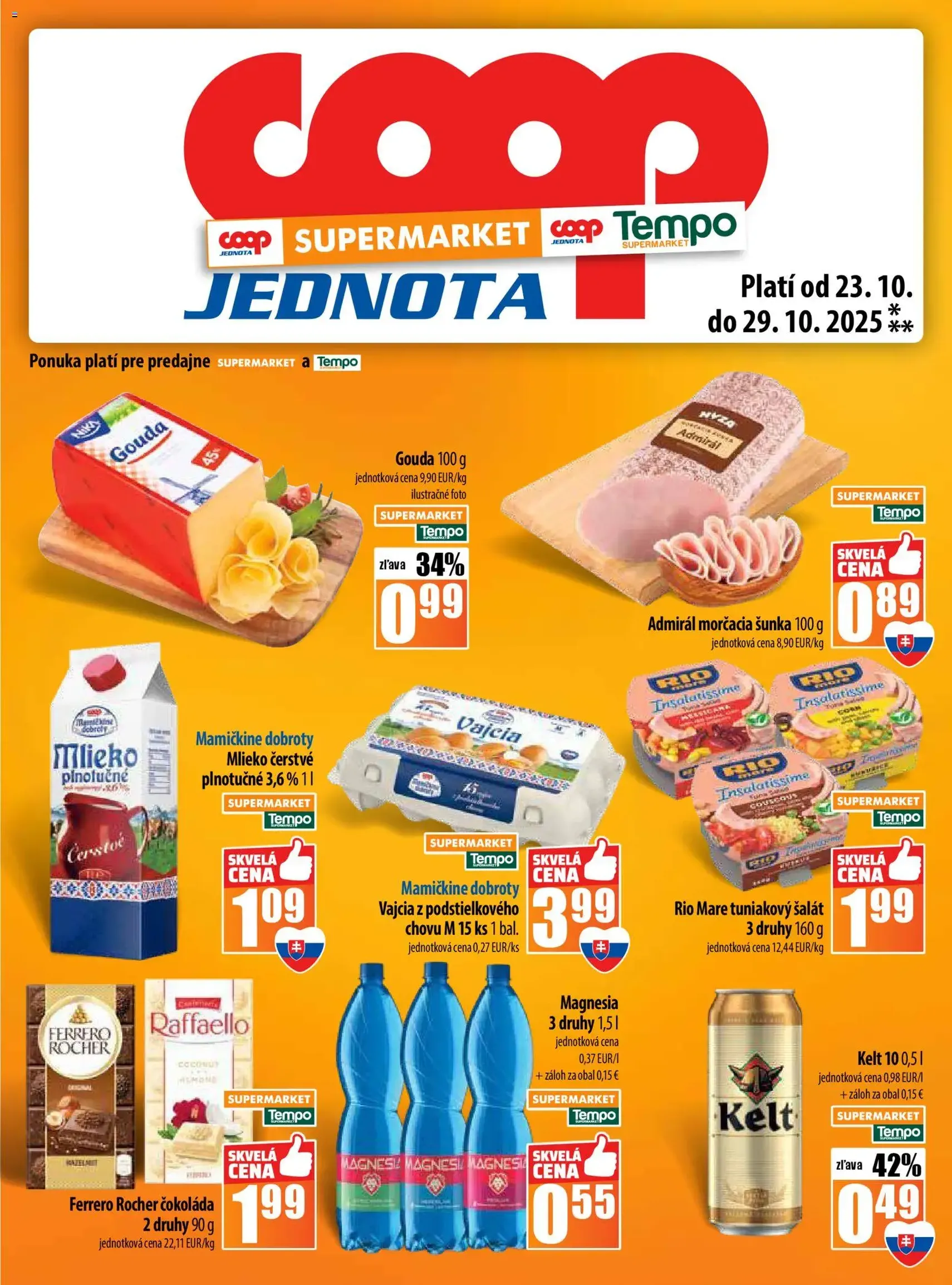 COOP Jednota leták - platný leták od 23.10.2025 strana 13 z 28 COOP Jednota leták - platný leták od 23.10.2025 strana 13 z 28