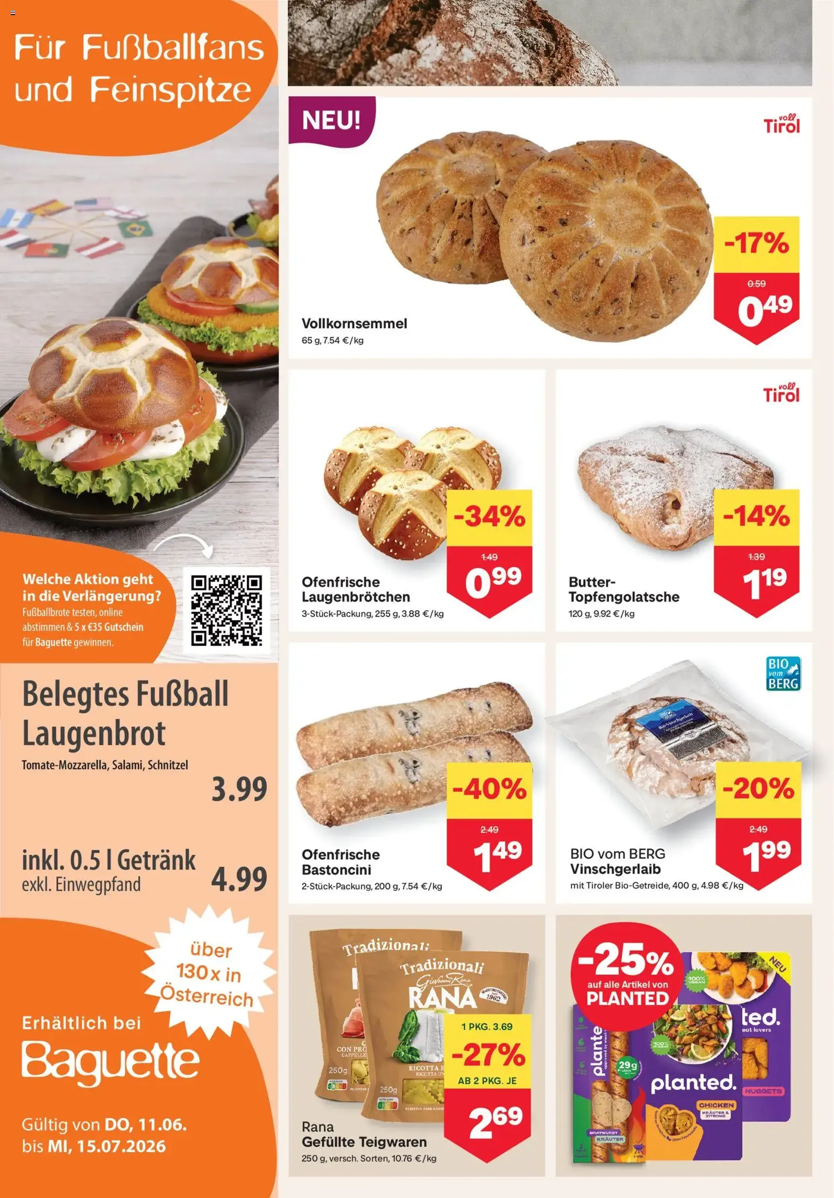 MPREIS Flugblatt - Gültiger Prospekt ab 11.06.2026, Seite 4 von insgesamt 16