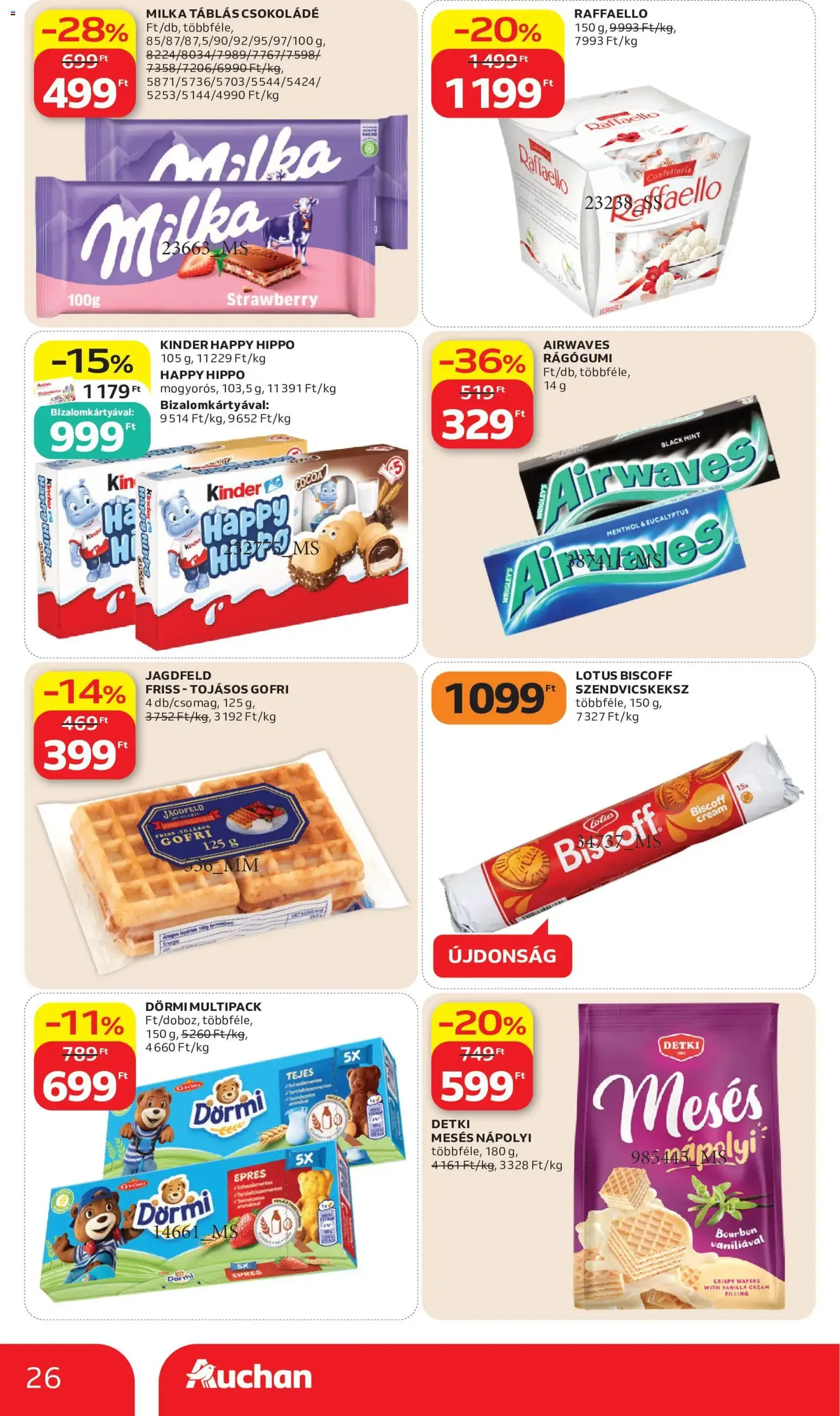 Auchan akciós újság - 2026.06.11. érvényes szórólap 26 oldal 46 oldalból