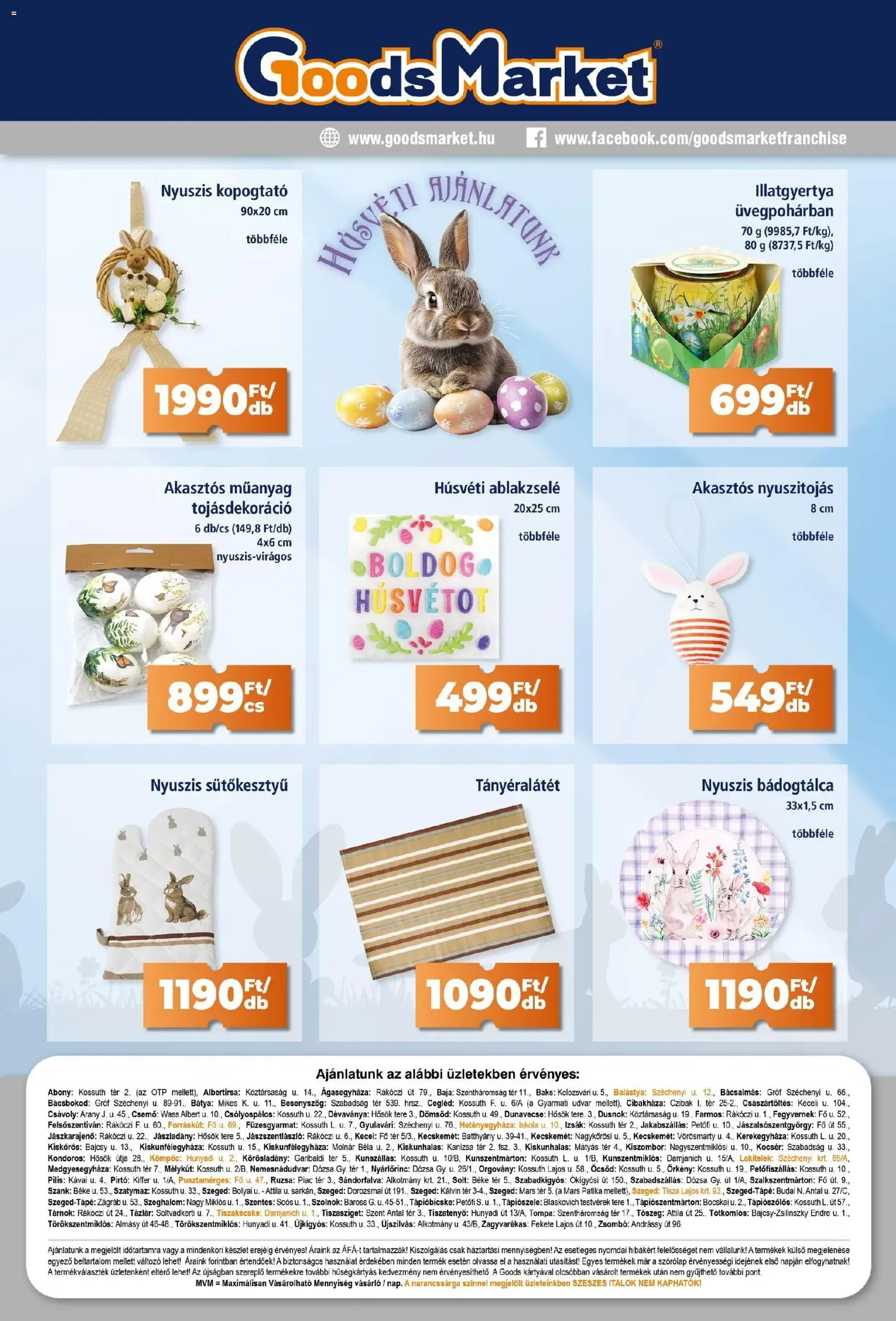 Goods Market akciós újság - 2026.03.05. érvényes szórólap 11 oldal 11 oldalból