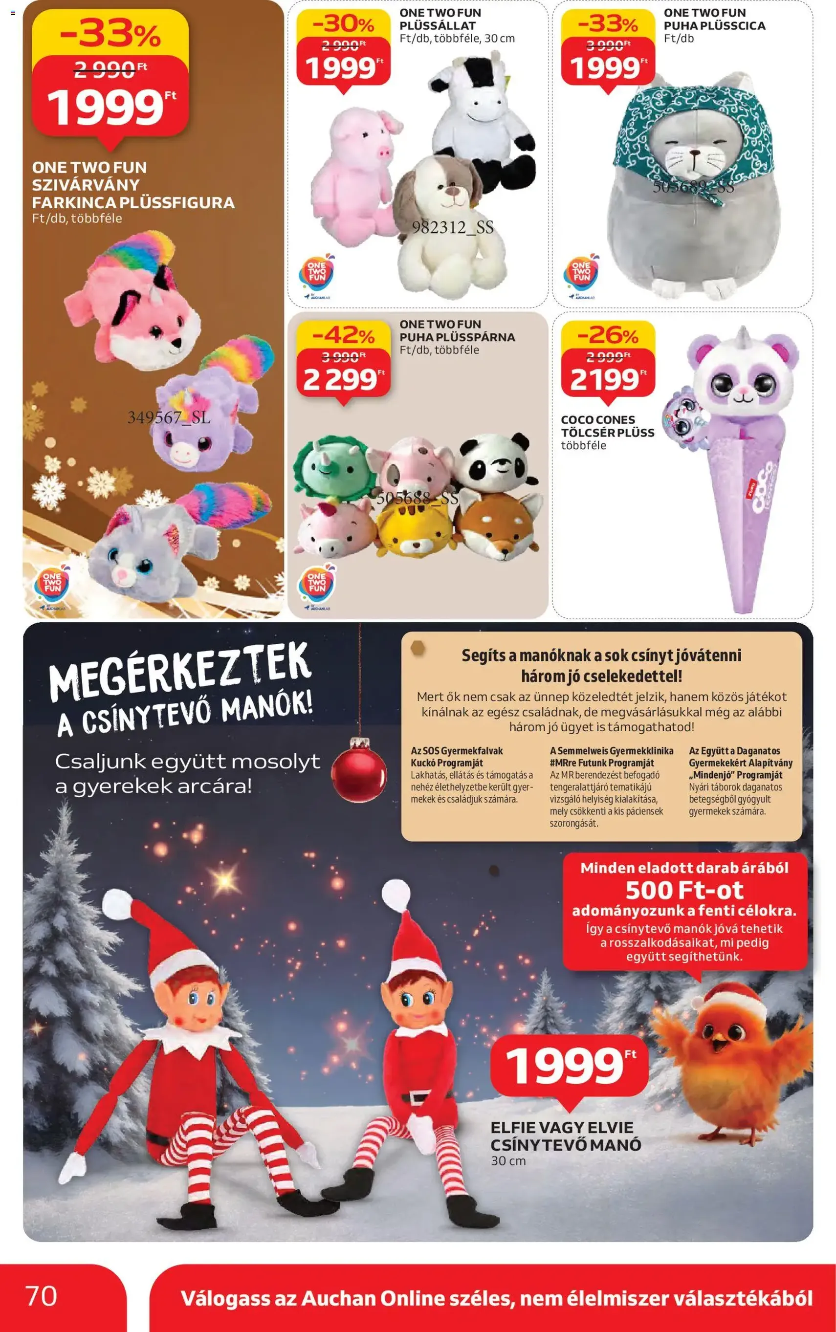 Auchan Akciós újság - 2025.11.27. érvényes szórólap 70 oldal 82 oldalból