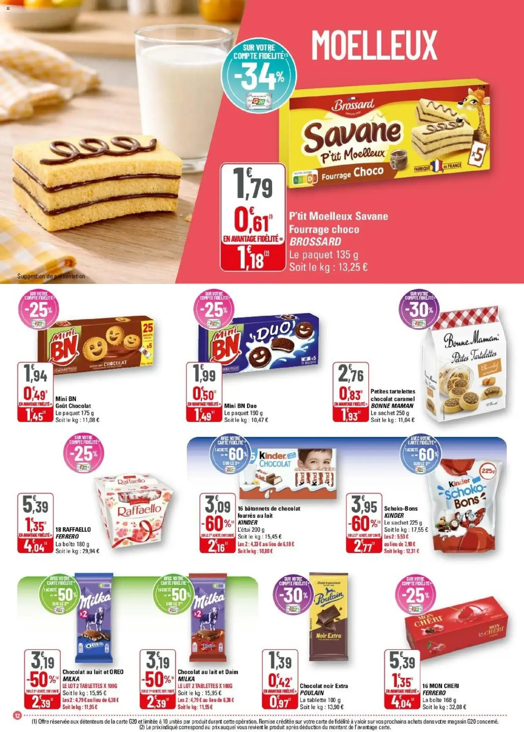G20 Supermarchés catalogue - brochure valable à partir du 11/03/2026, page 12 sur 20