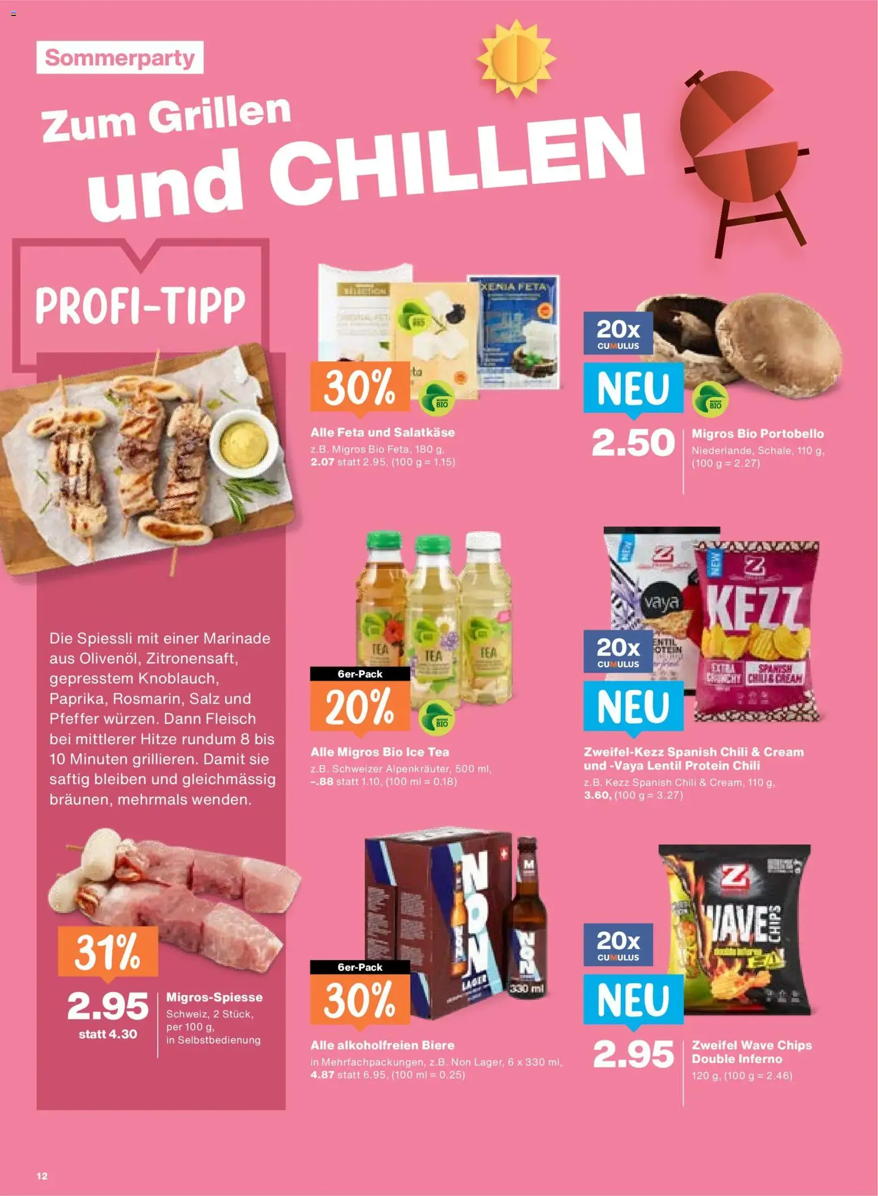 Migros aktionen - Gültiger Prospekt ab 28.05.2026, Seite 12 von insgesamt 24