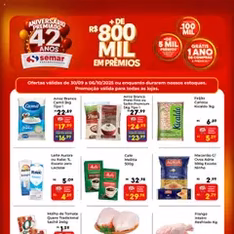 Semar Supermercado - Ofertas da semana - pré-visualização do folheto, válido a partir de 30/09/2025