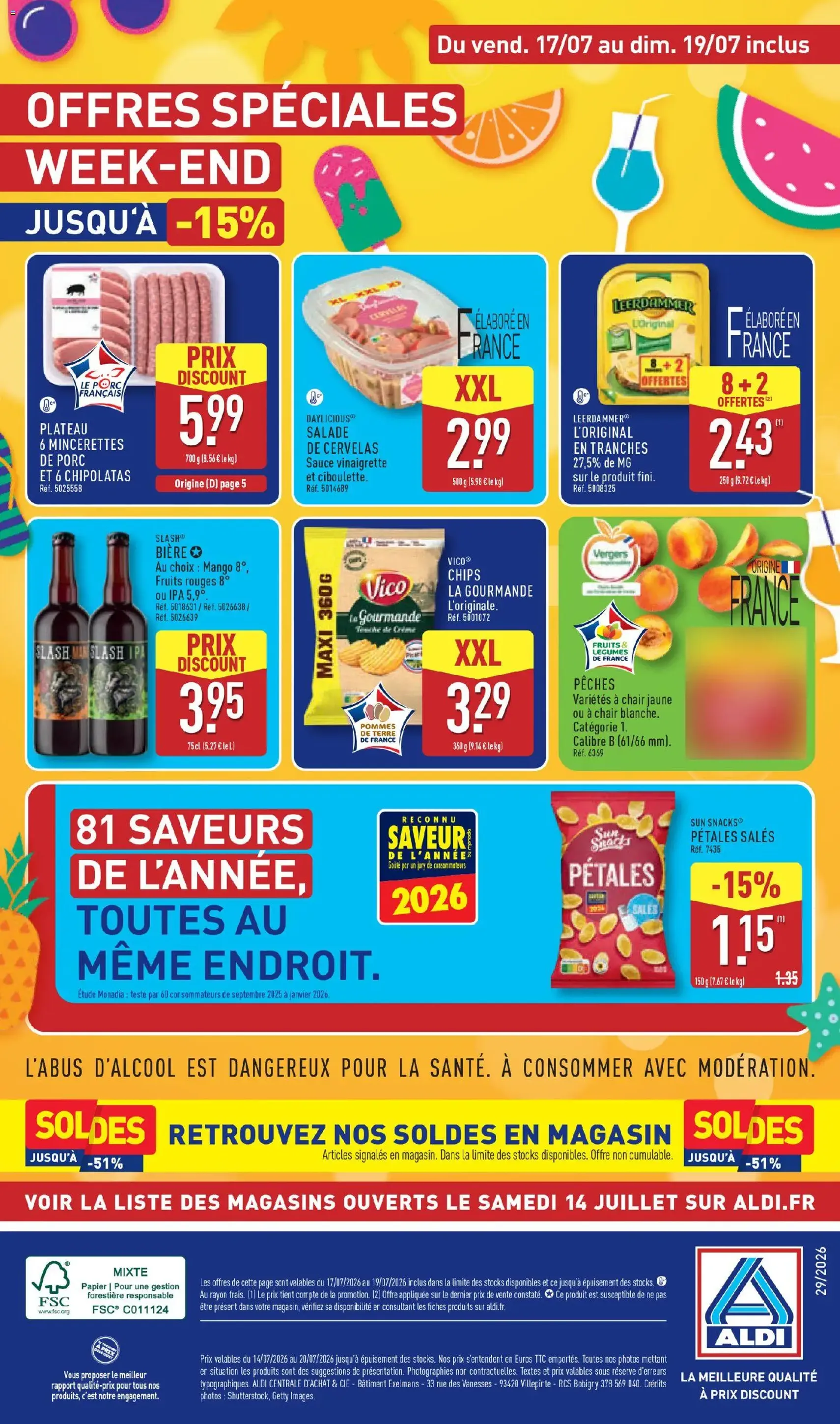 Aldi catalogue - brochure valable à partir du 14/07/2026, page 43 sur 44