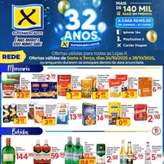 X Supermercados - Ofertas da semana - pré-visualização do folheto, válido a partir de 24/10/2025