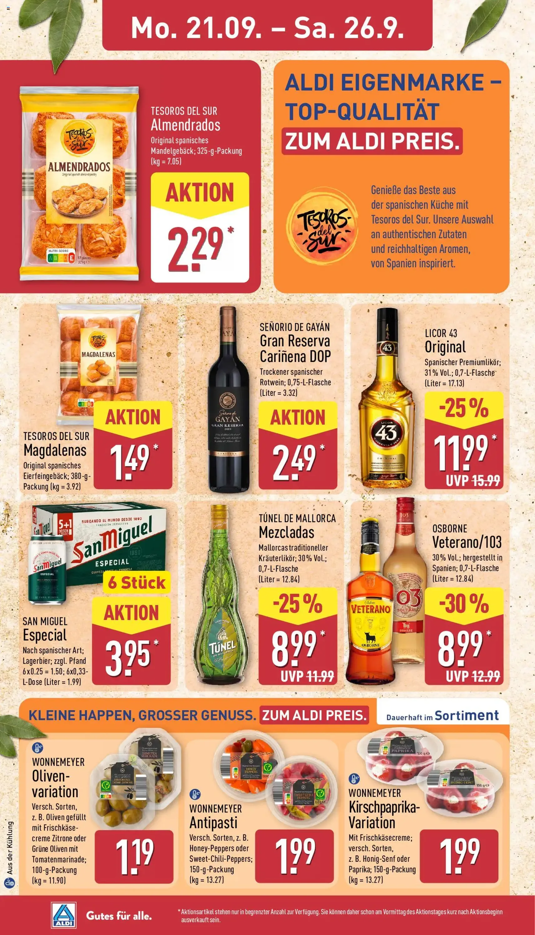 Aldi Prospekt - Gültiger Prospekt ab 21.09.2026, Seite 12 von insgesamt 41