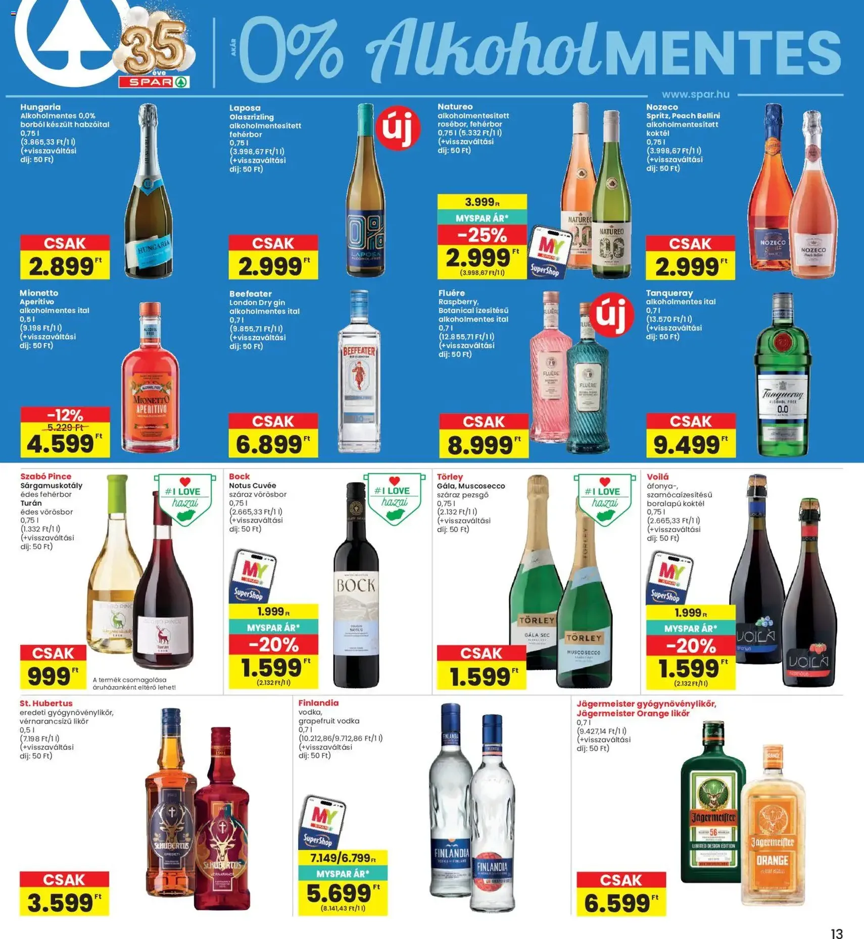 Interspar akciós újság - 2026.05.21. érvényes szórólap 13 oldal 20 oldalból