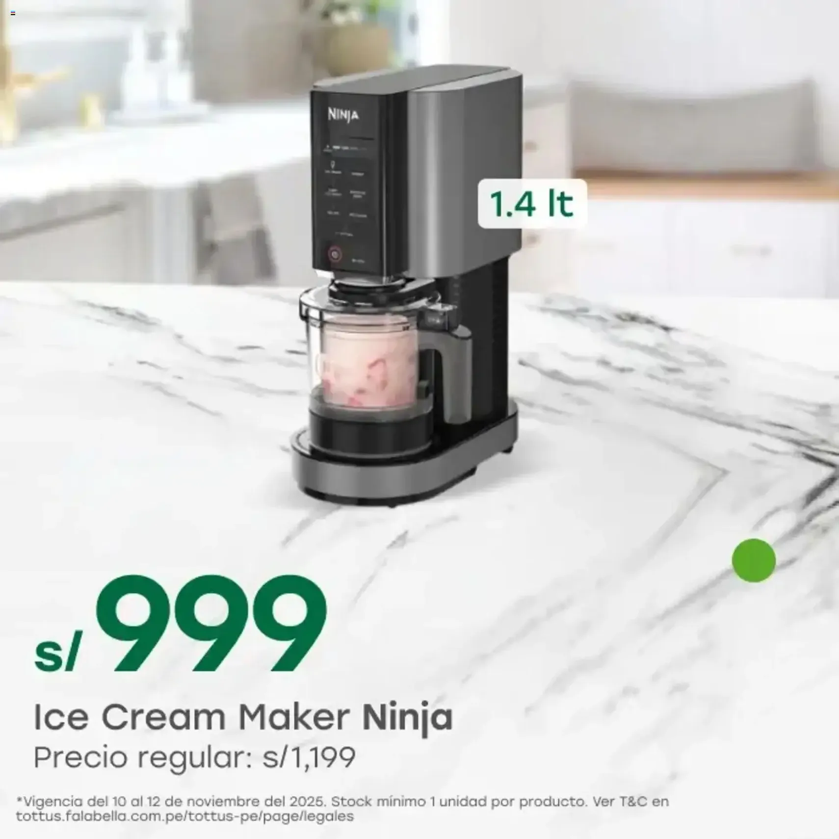 Catálogo Tottus - folleto válido desde 10/11/2025 página 1 de 4