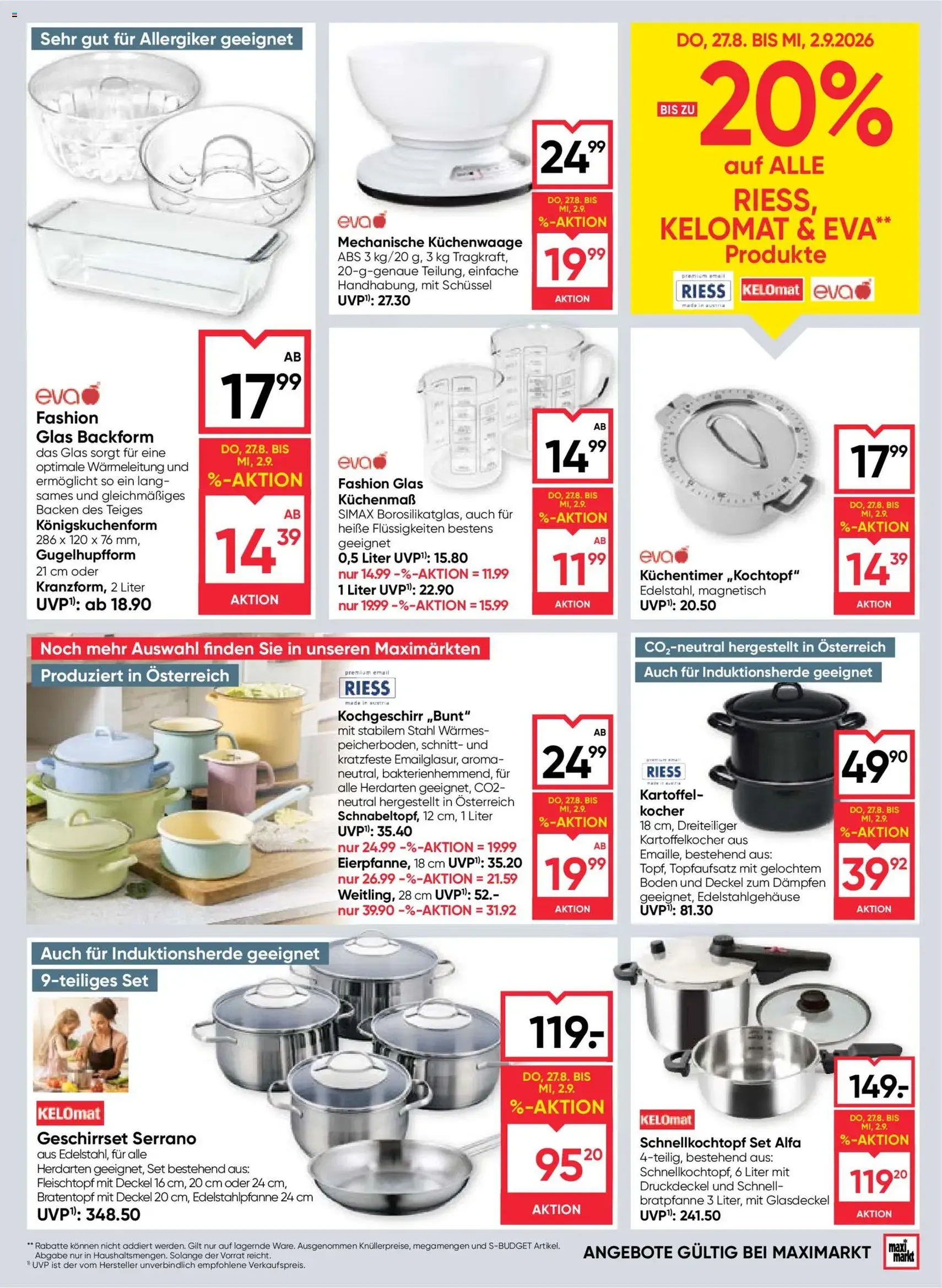 Maximarkt Flugblatt - Gültiger Prospekt ab 27.08.2026, Seite 19 von insgesamt 24