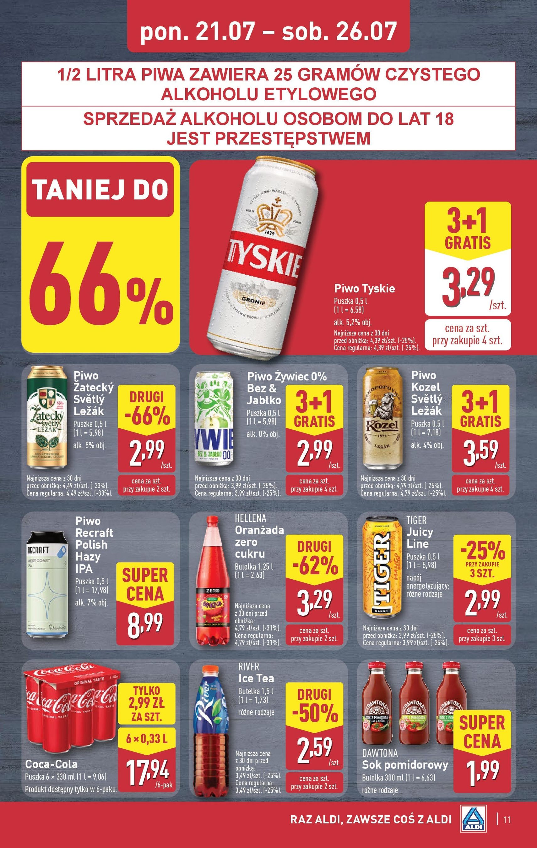 Aldi Gazetka - ważny gazetka od 21.07.2025 strona 11 z 42