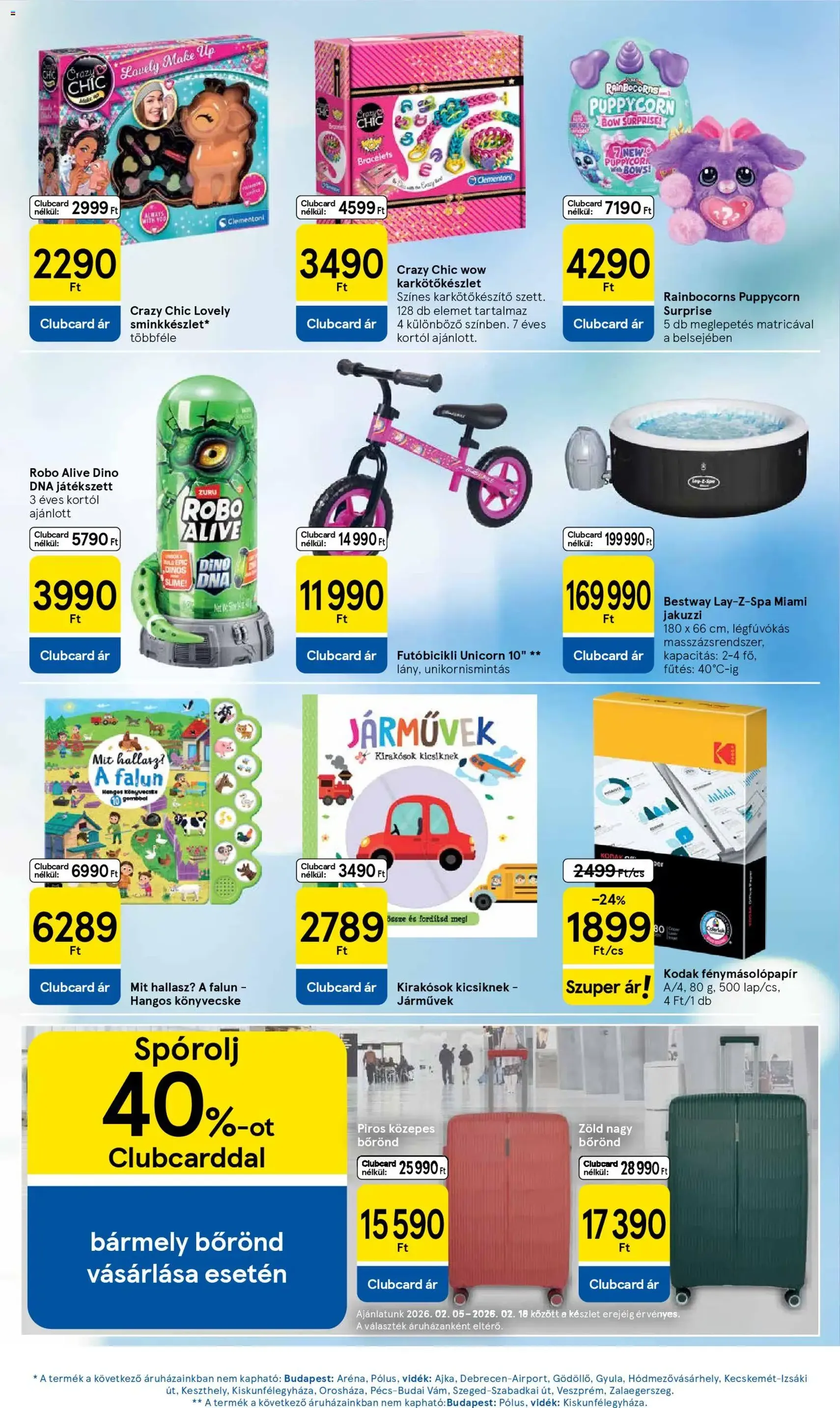 Tesco Hipermarket - Akciós újság - 2026.02.05. érvényes szórólap 29 oldal 32 oldalból