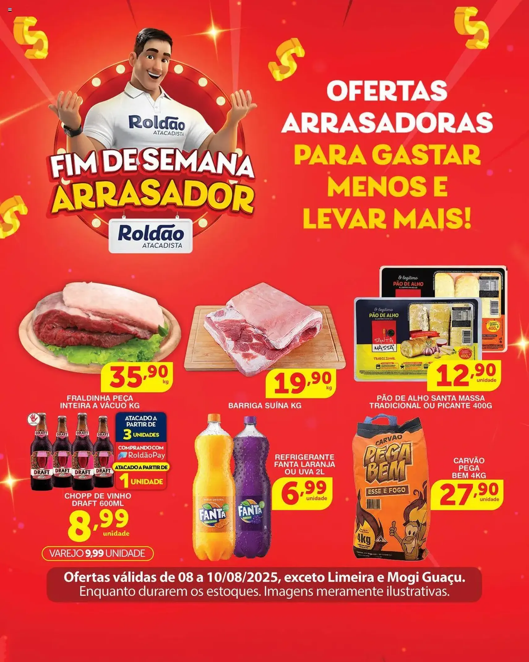 Roldão - Ofertas da semana - folheto válido a partir de 08/08/2025 página 1 de 3