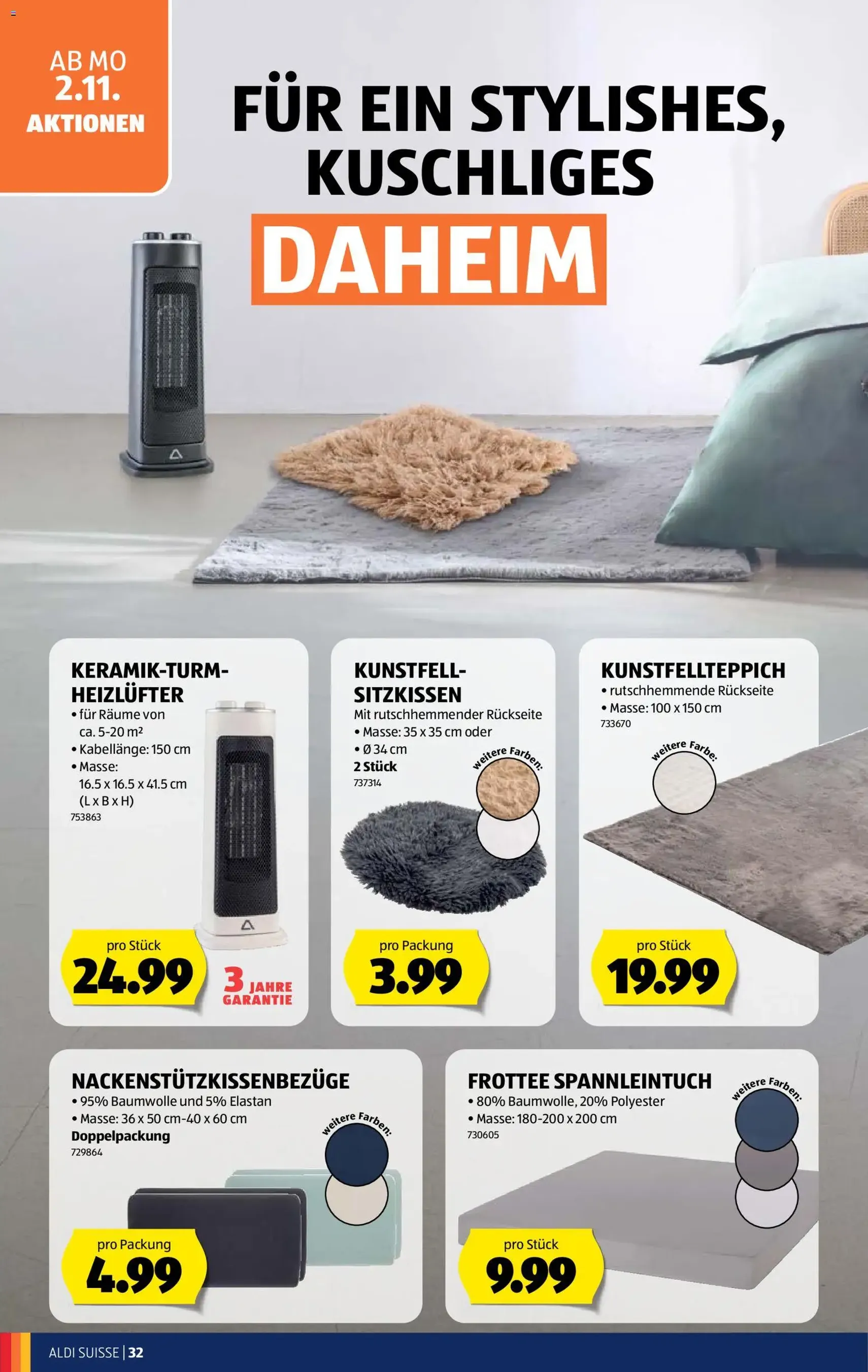Aldi aktionen - Gültiger Prospekt ab 29.10.2026, Seite 32 von insgesamt 38