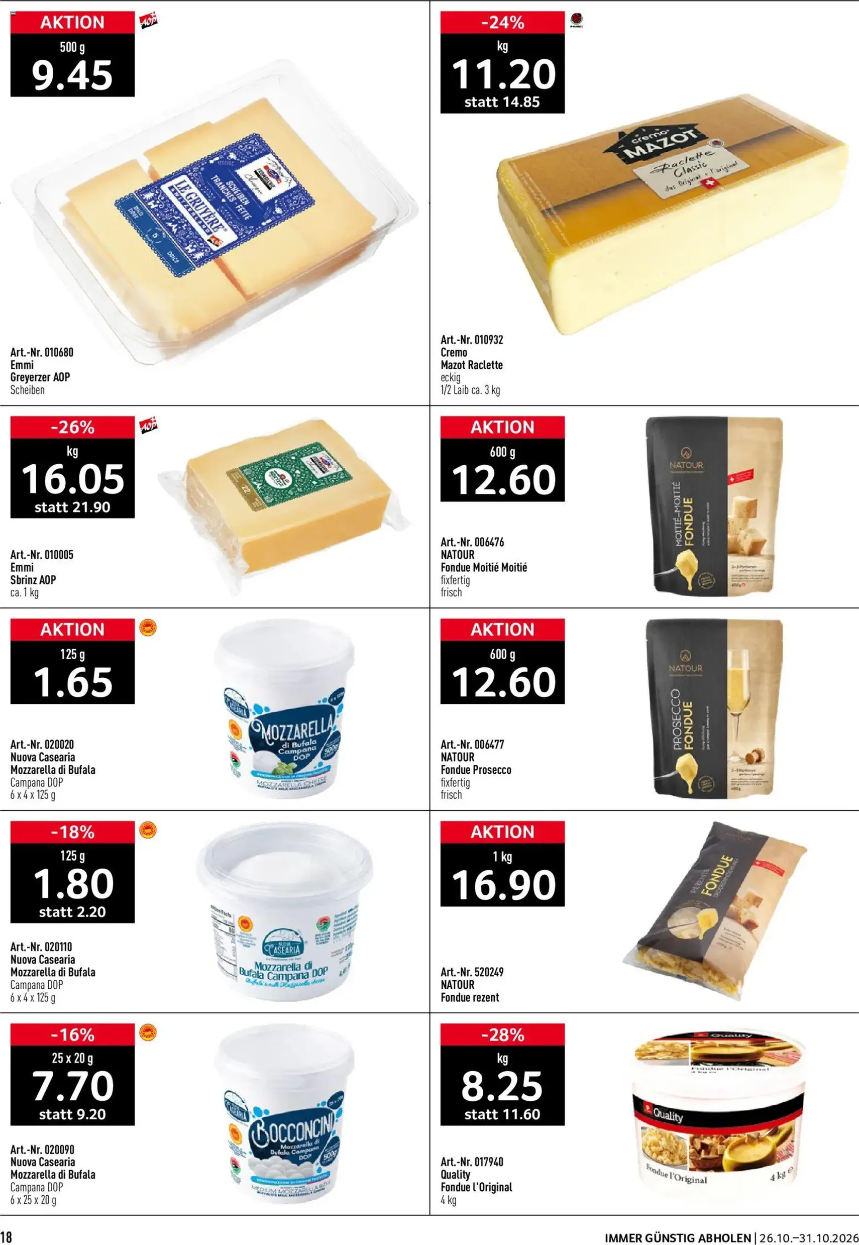 Prodega aktionen - Gültiger Prospekt ab 26.10.2026, Seite 18 von insgesamt 40