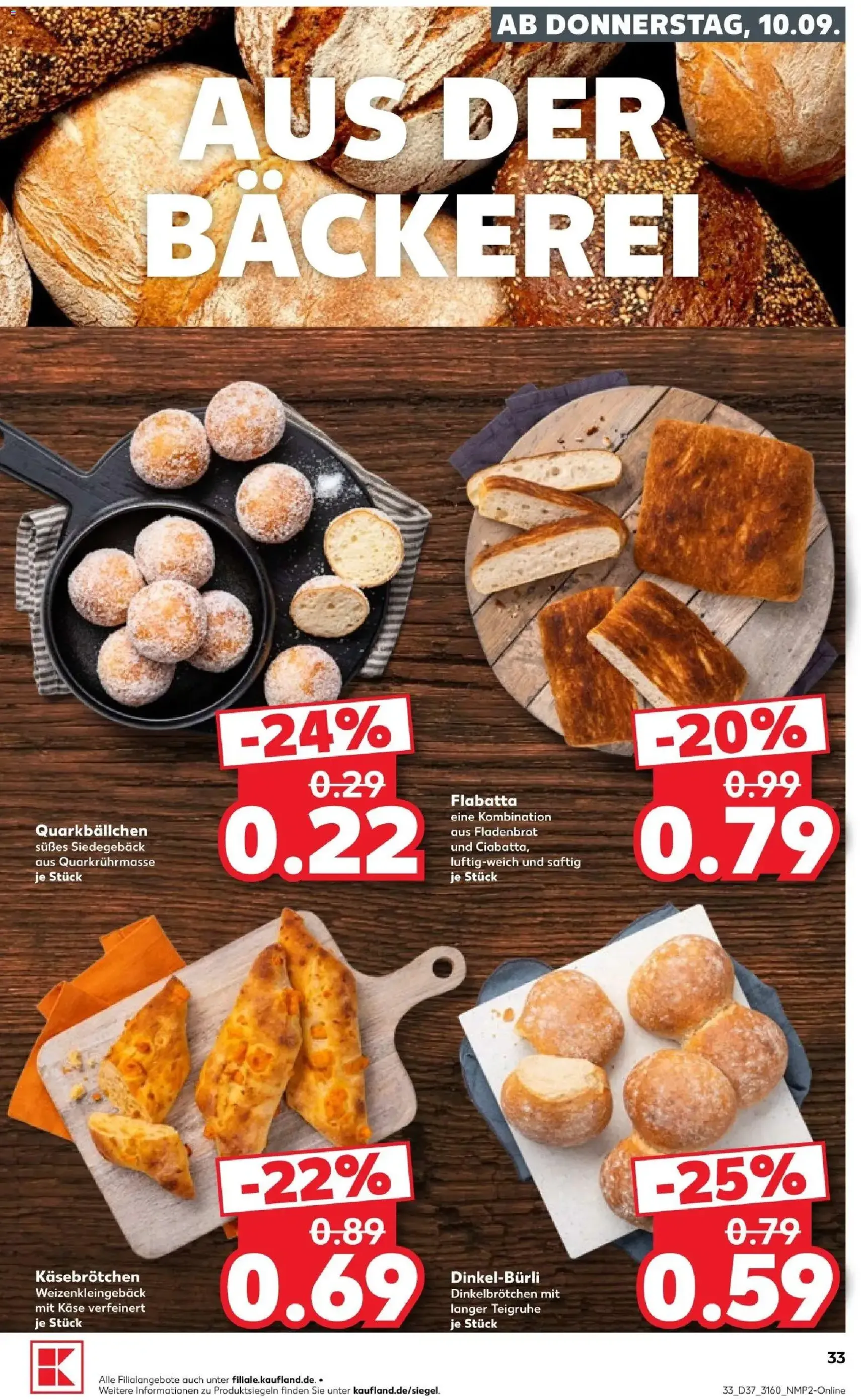 Kaufland Prospekt - Gültiger Prospekt ab 10.09.2026, Seite 33 von insgesamt 66