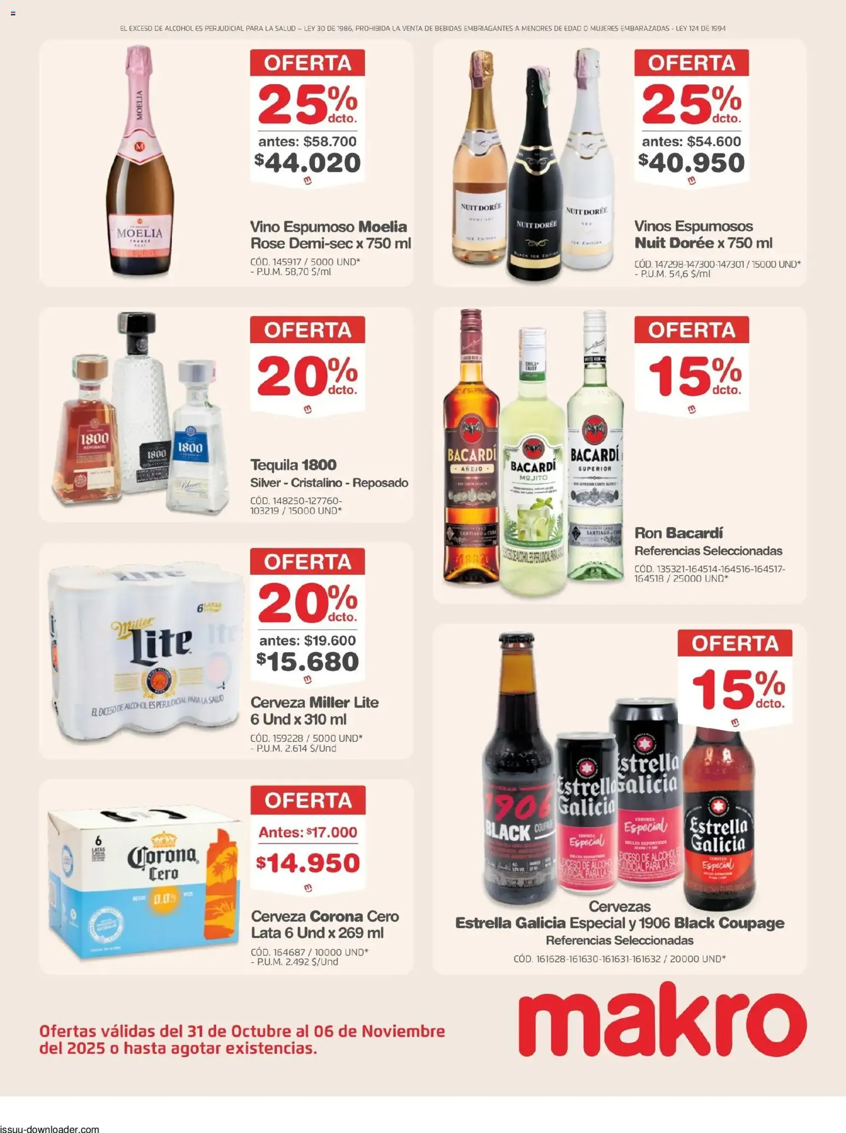 Makro - Quincena - folleto válido desde 31/10/2025 página 19 de 28