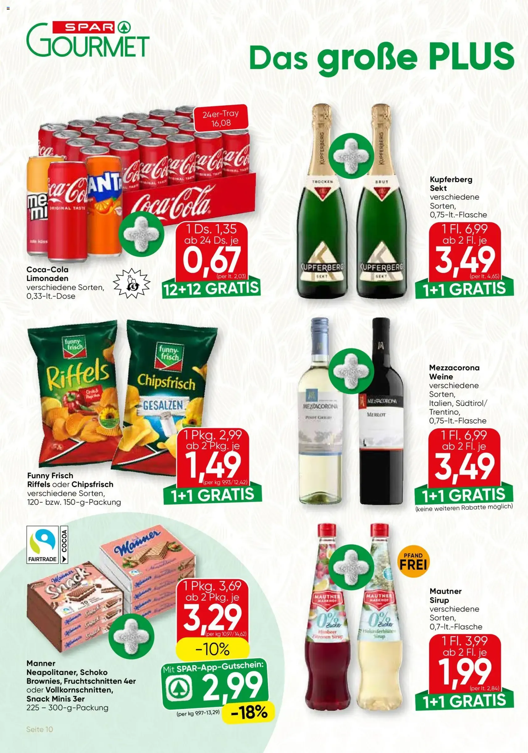 SPAR Gourmet Flugblatt - Gültiger Prospekt ab 02.01.2026, Seite 10 von insgesamt 12