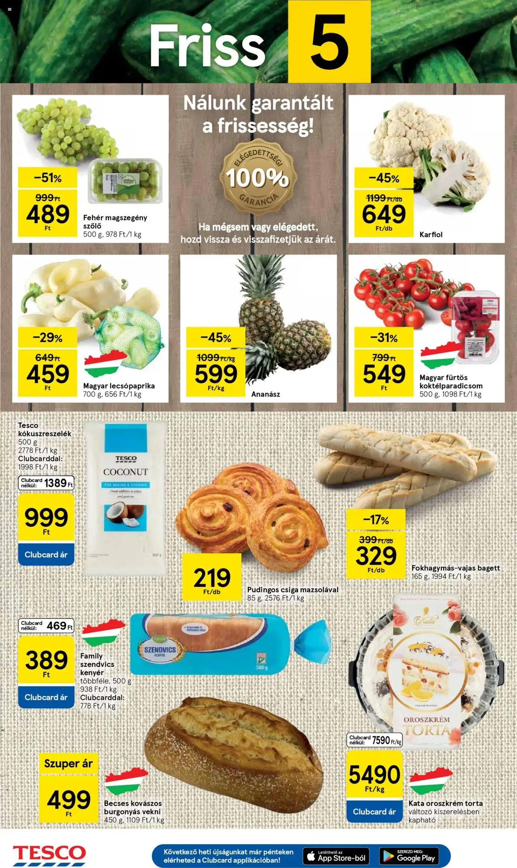 Tesco Hipermarket - Akciós újság - 2025.09.18. érvényes szórólap 2 oldal 32 oldalból
