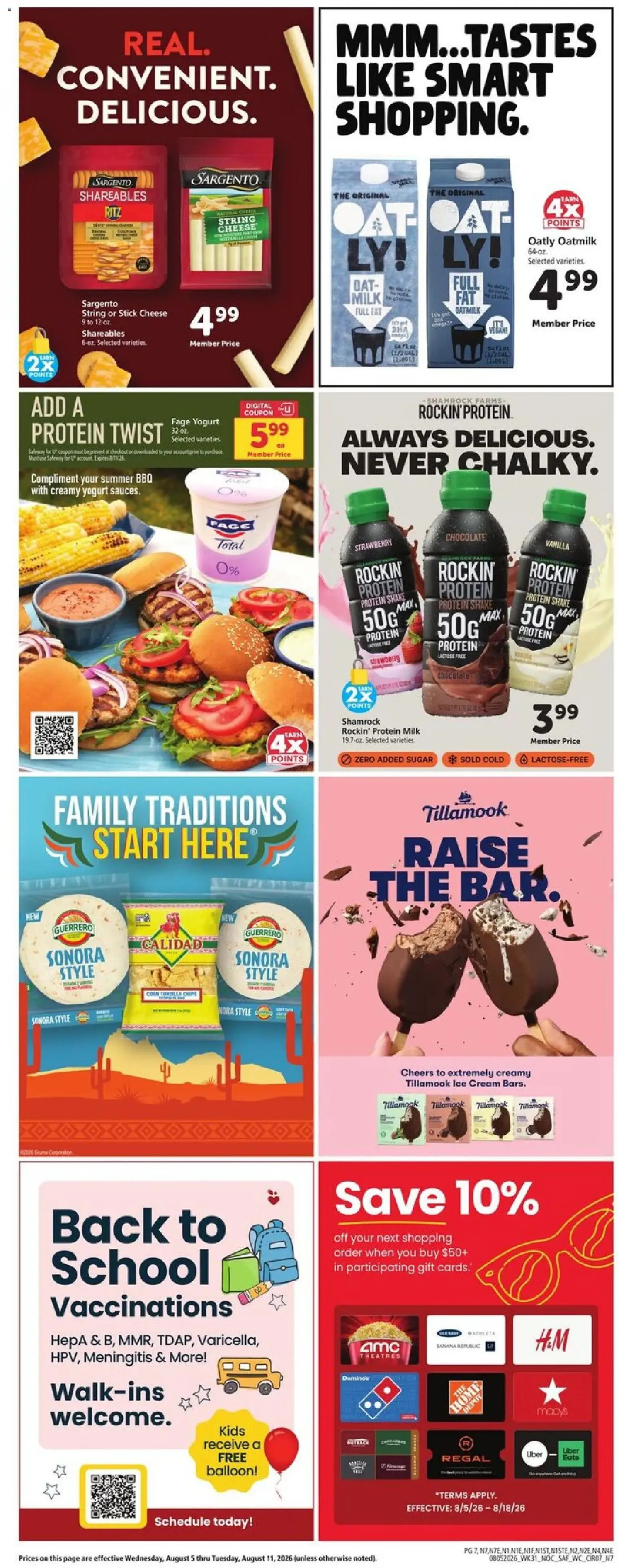 Safeway Weekly Ad - valid flyer from 08/05/2026, page 7 of 11