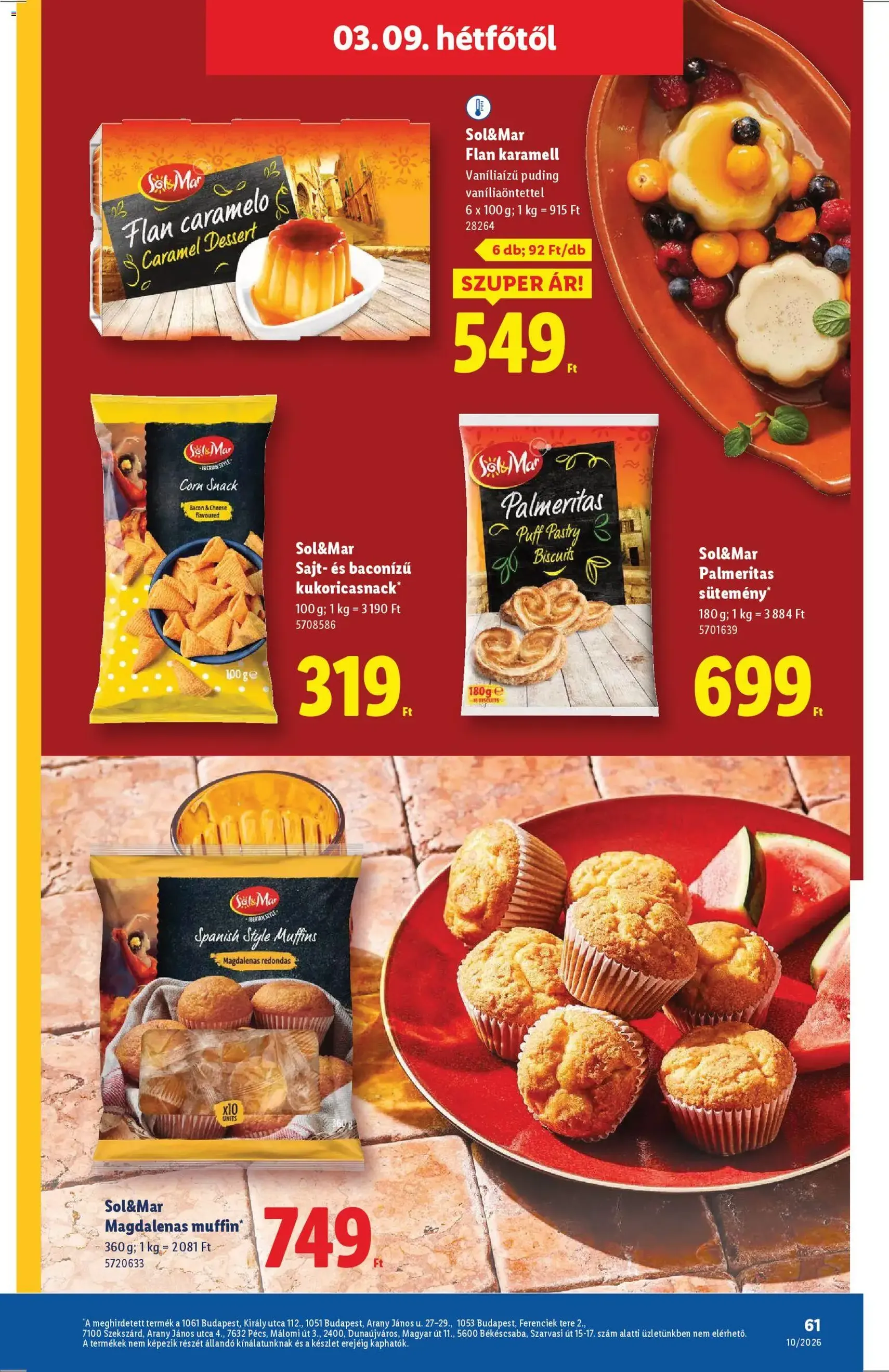 Lidl akciós újság - 2026.03.05. érvényes szórólap 61 oldal 64 oldalból