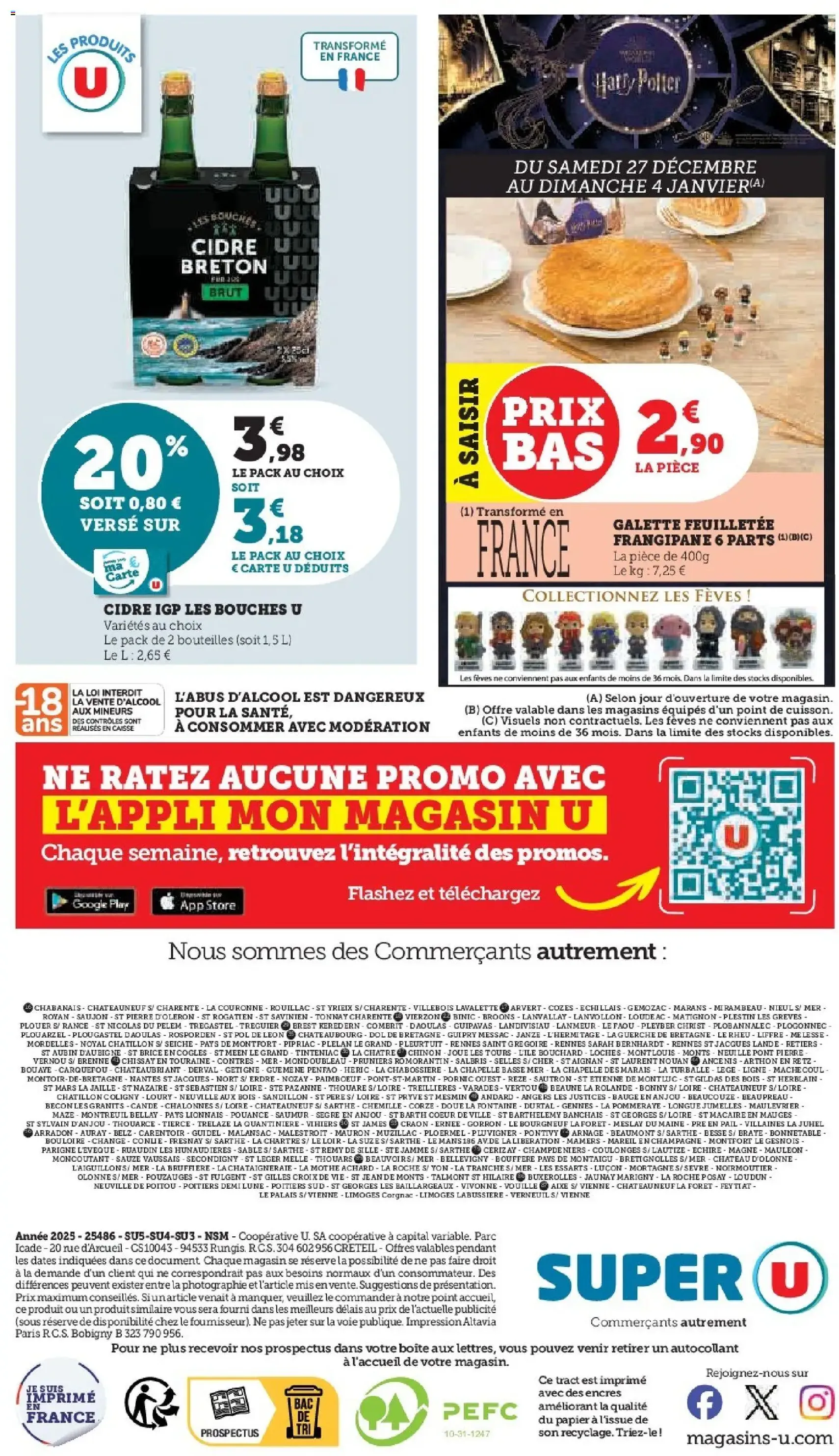 Super U catalogue - brochure valable à partir du 27/12/2025, page 36 sur 36