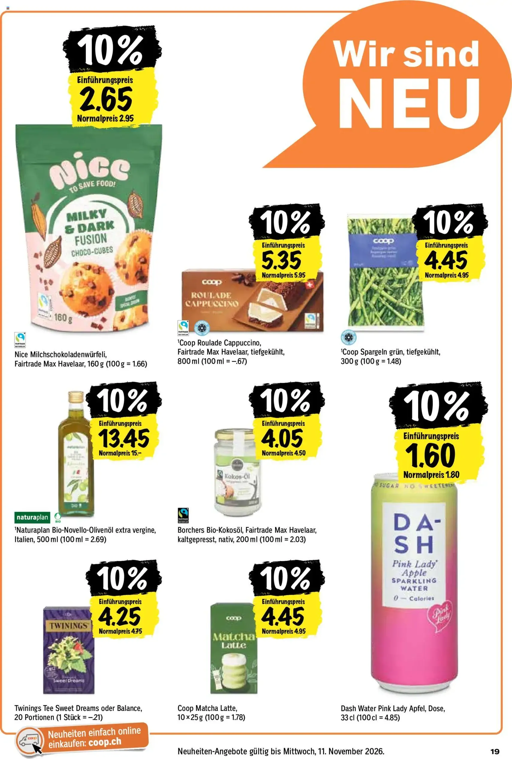 Coop aktionen - Gültiger Prospekt ab 29.10.2026, Seite 19 von insgesamt 28
