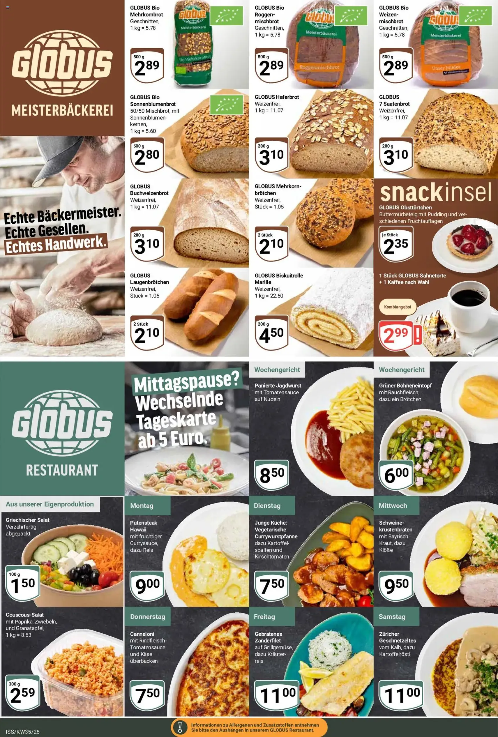 Globus Prospekt - Gültiger Prospekt ab 24.08.2026, Seite 7 von insgesamt 39